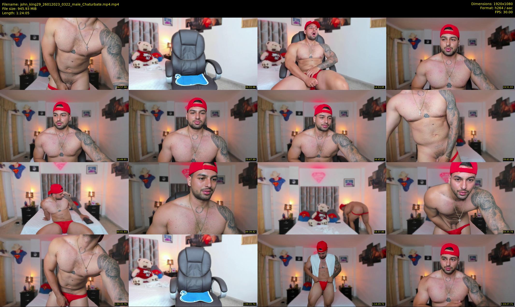 john_king29 — 85 minute Chaturbate male cam show recording, 1080p, Jan 26, 2023