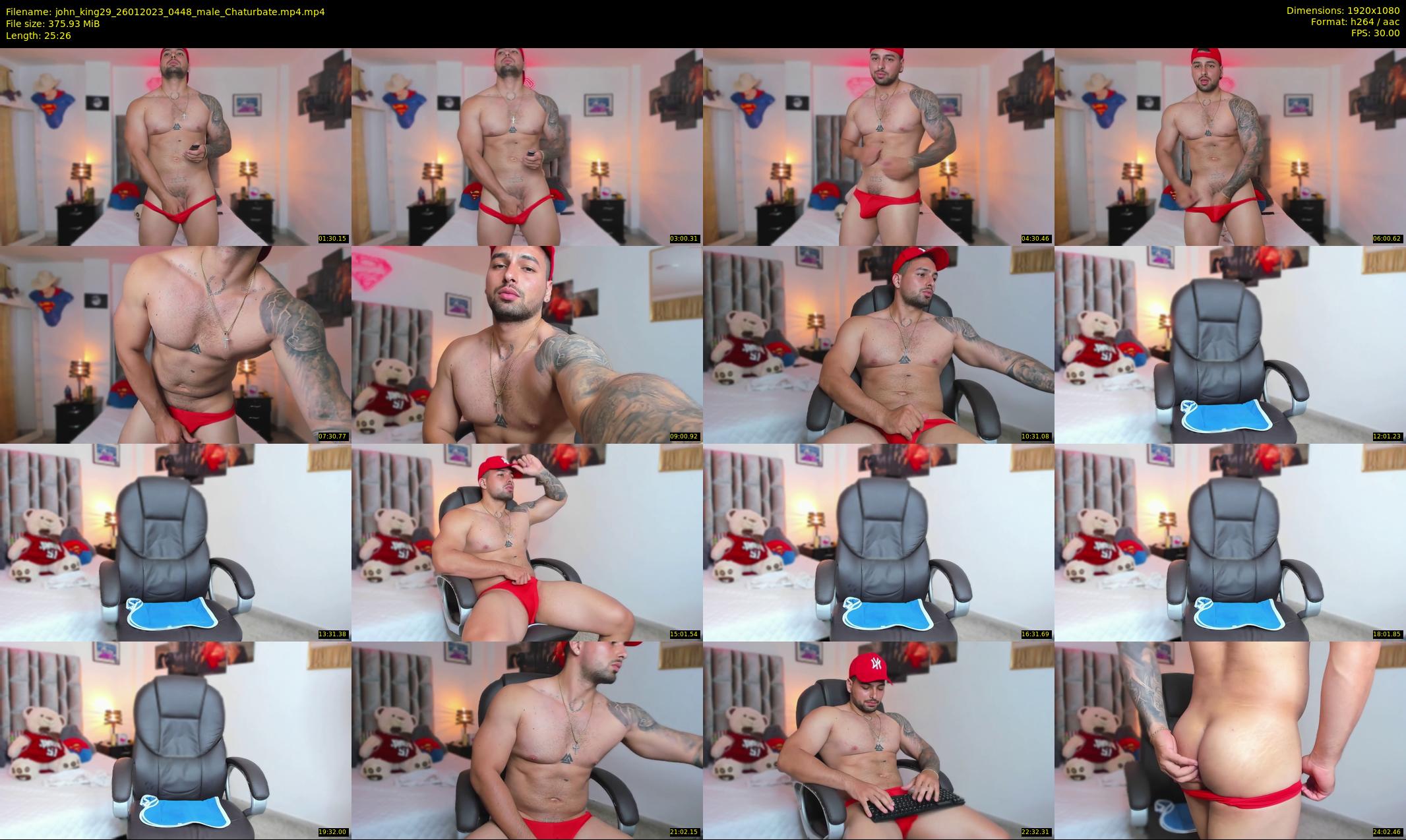 john_king29 — 26 minute Chaturbate male cam show recording, 1080p, Jan 26, 2023