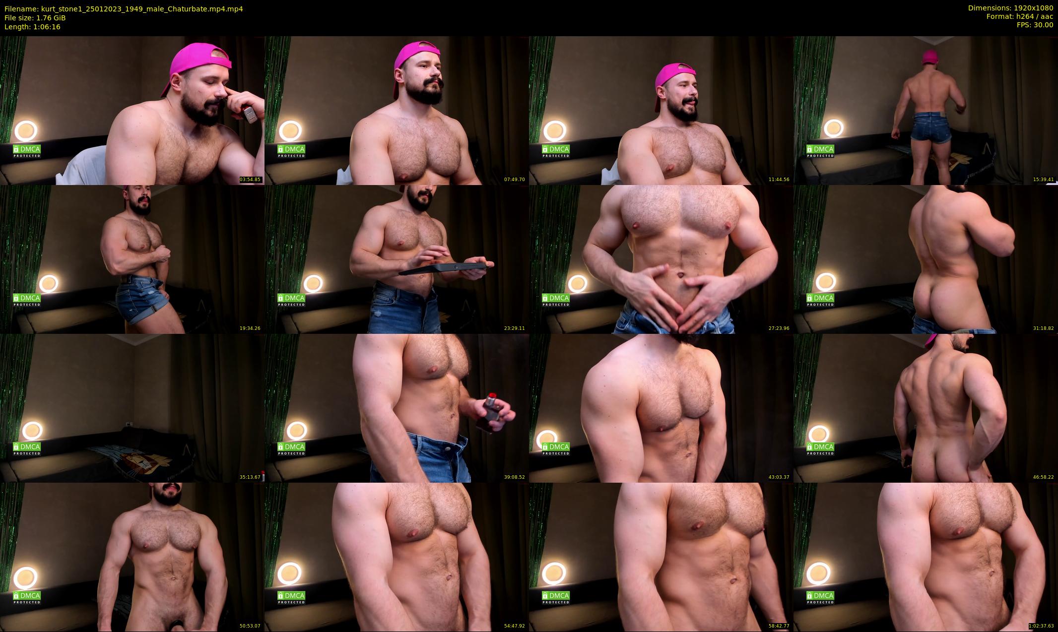 kurt_stone1 — 67 minute Chaturbate male cam show recording, 1080p, Jan 25, 2023