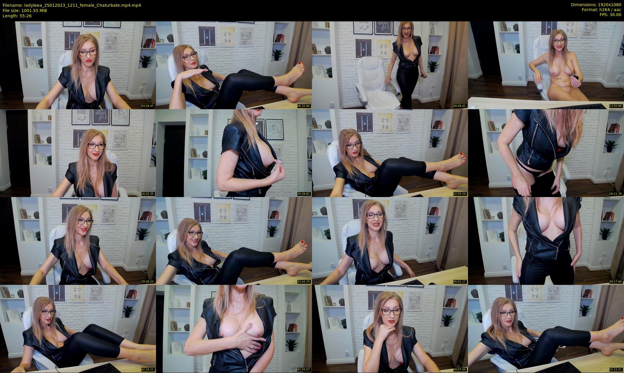 ladyleea — 56 minute Chaturbate female cam show recording, 1080p, Jan 25, 2023