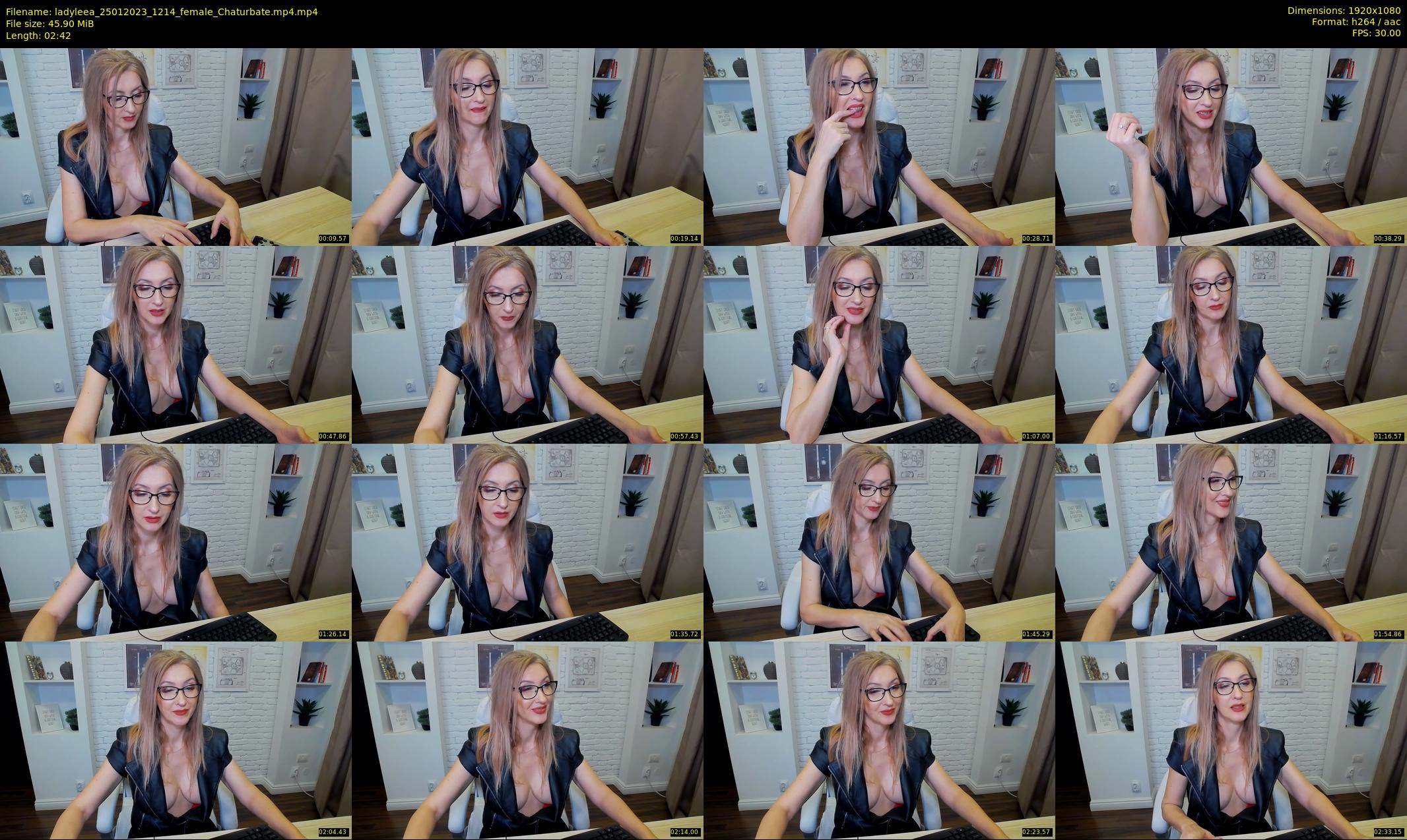ladyleea — 3 minute Chaturbate female cam show recording, 1080p, Jan 25, 2023