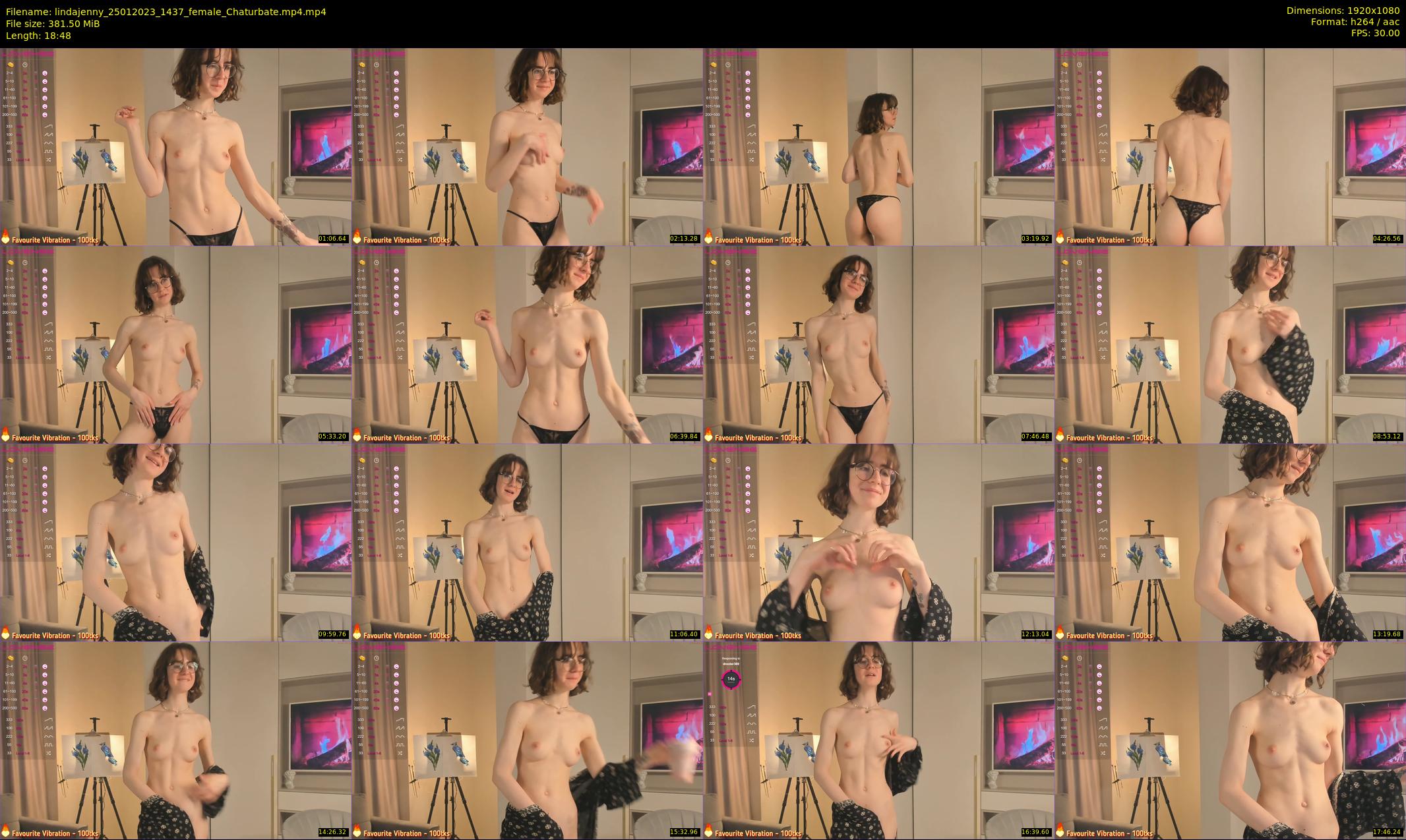 lindajenny — 19 minute Chaturbate couple cam show recording, 1080p, Jan 25, 2023