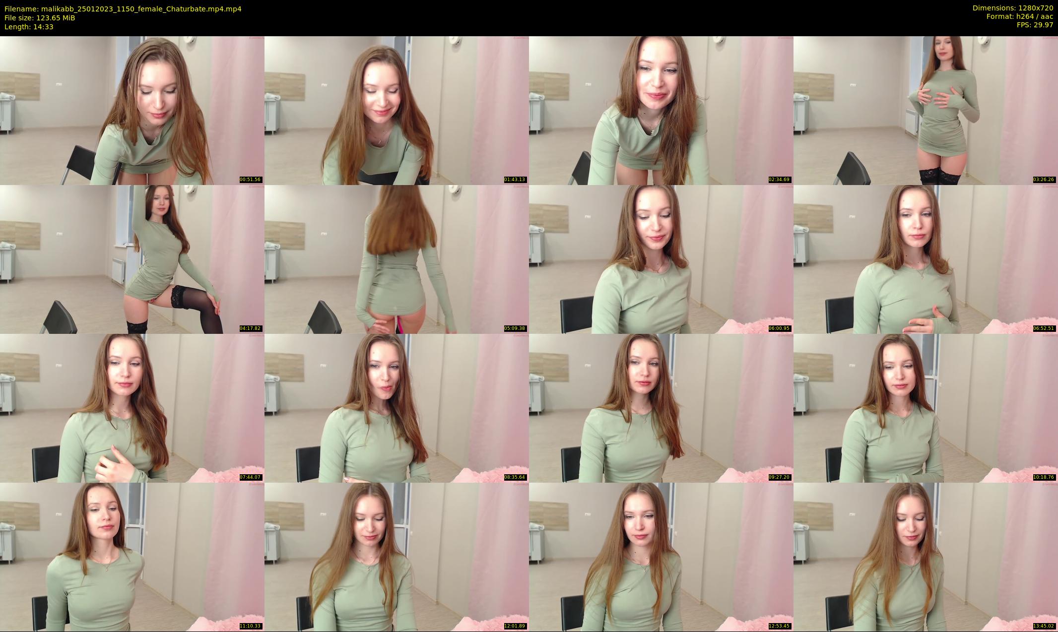 malikabb — 15 minute Chaturbate female cam show recording, 720p, Jan 25, 2023