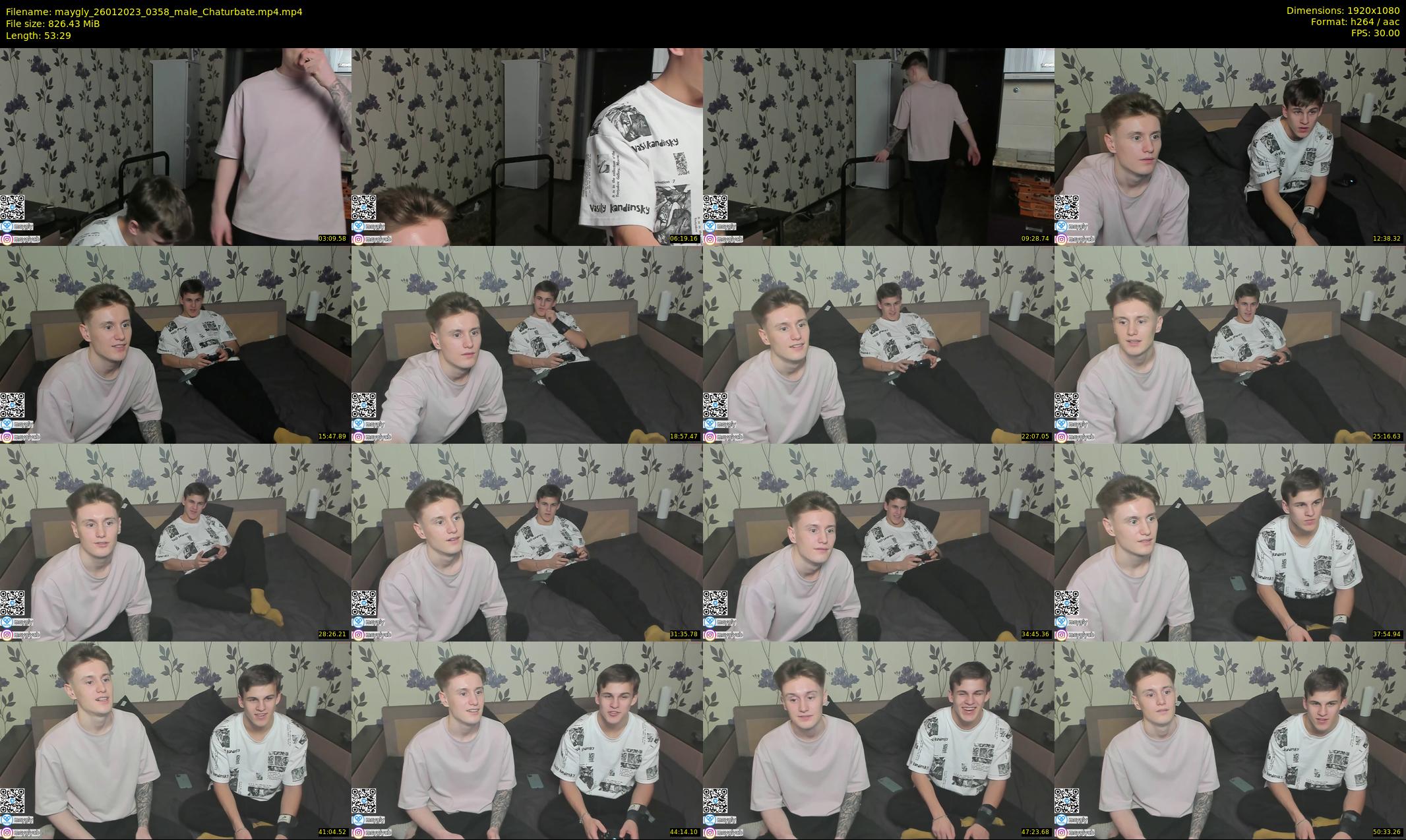 maygly — 54 minute Chaturbate male cam show recording, 1080p, Jan 26, 2023