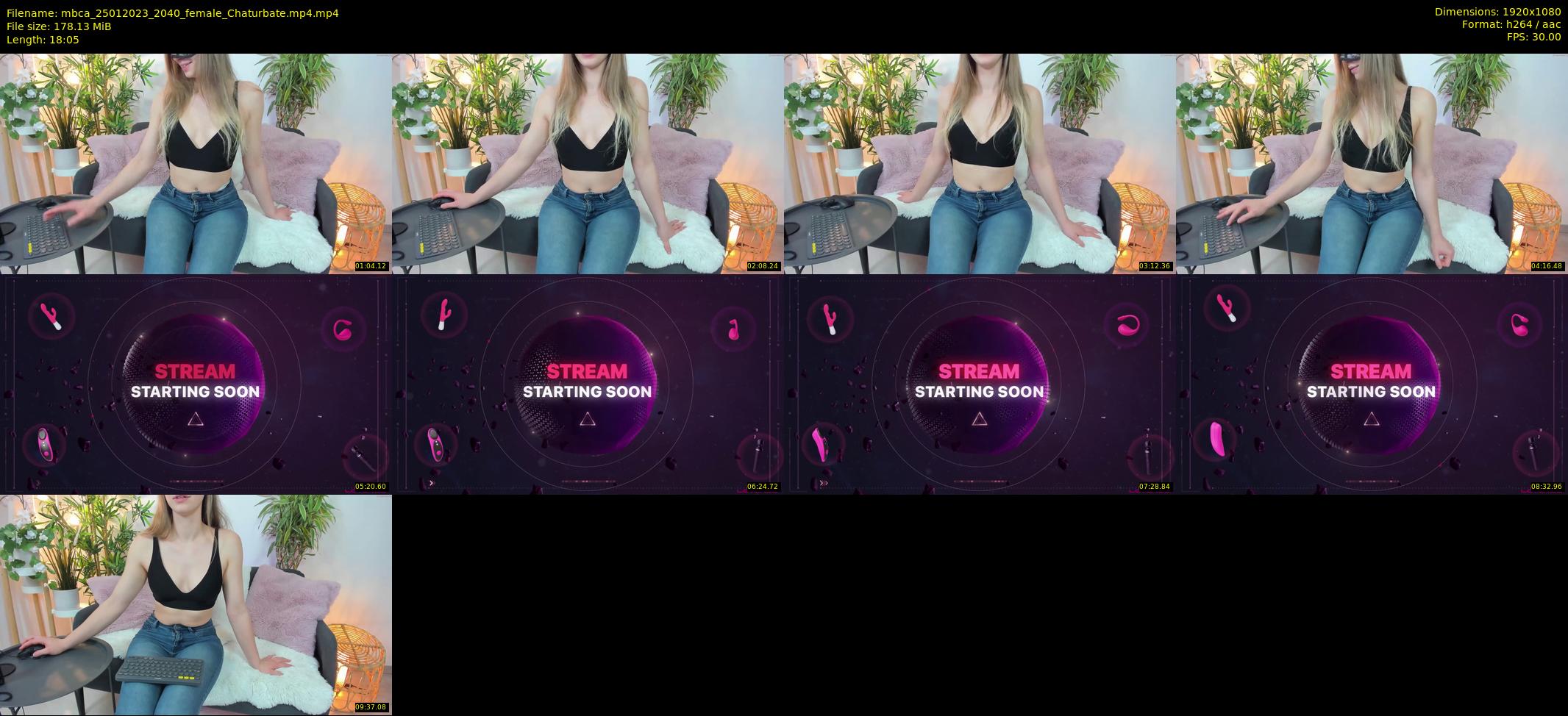 mbca — 19 minute Chaturbate couple cam show recording, 1080p, Jan 25, 2023