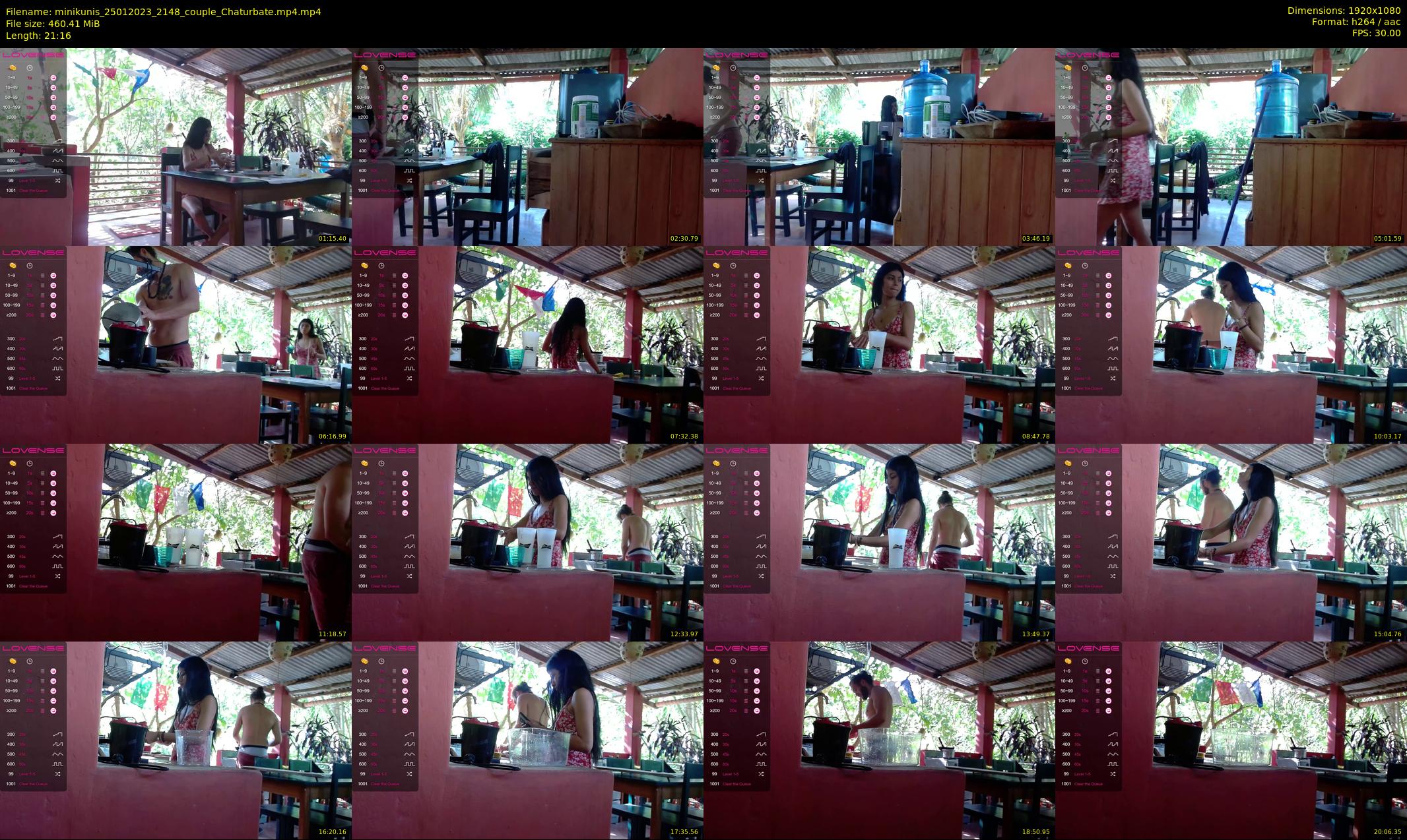 minikunis — 22 minute Chaturbate couple cam show recording, 1080p, Jan 25, 2023