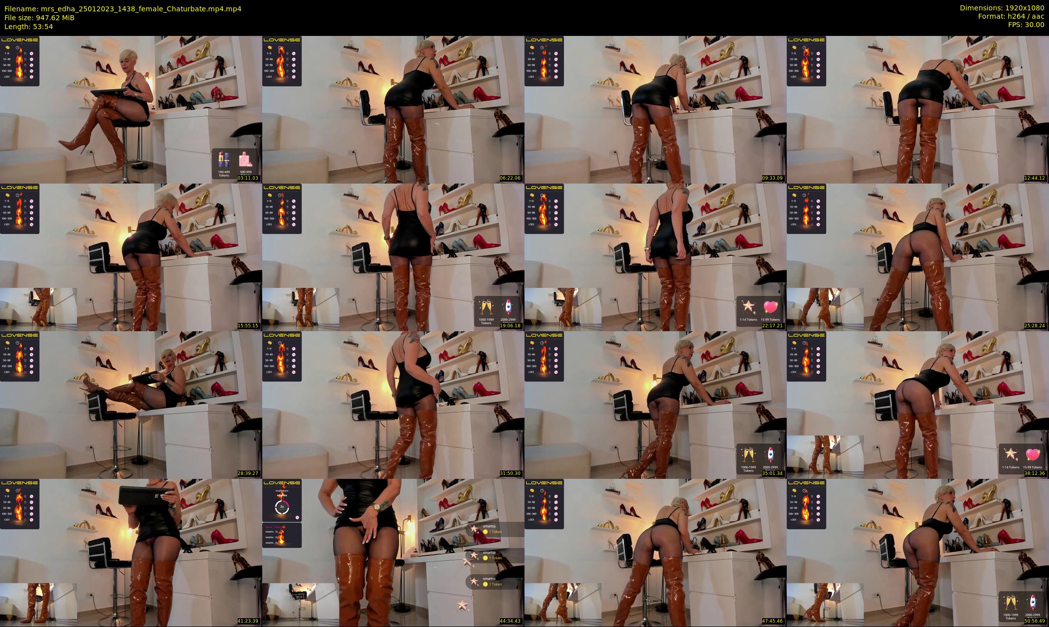 mrs_edha — 54 minute Chaturbate female cam show recording, 1080p, Jan 25, 2023