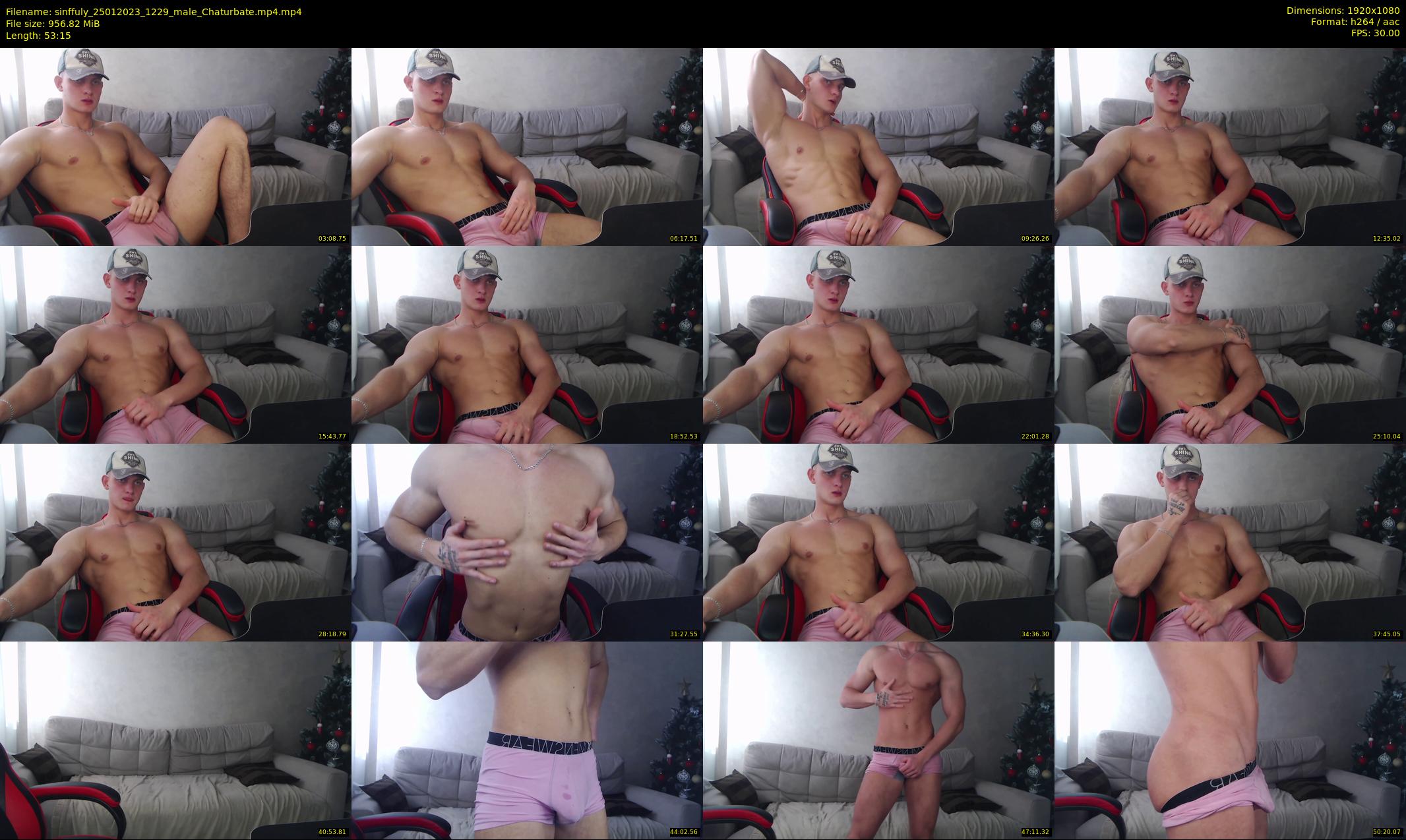 sinffuly — 54 minute Chaturbate male cam show recording, 1080p, Jan 25, 2023