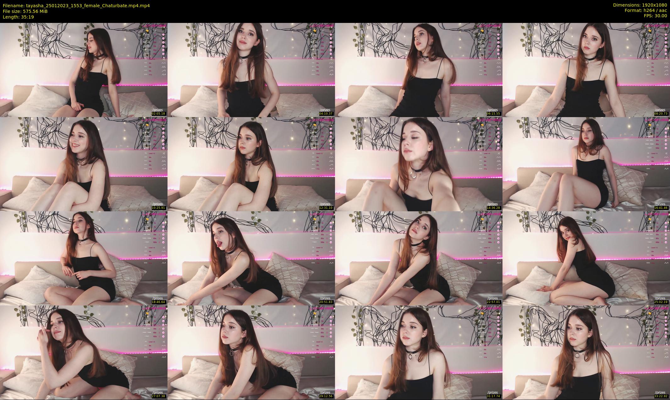 tayasha — 36 minute Chaturbate female cam show recording, 1080p, Jan 25, 2023