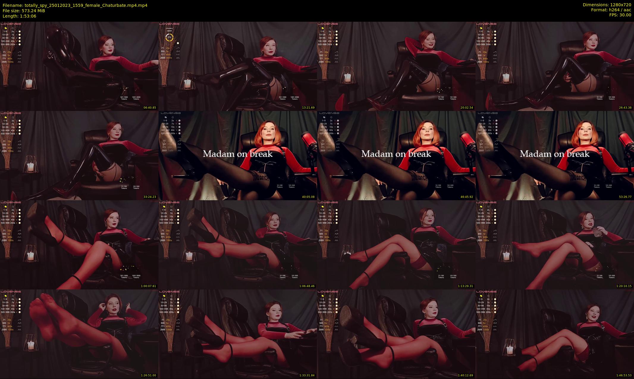 totally_spy — 114 minute Chaturbate female cam show recording, 720p, Jan 25, 2023