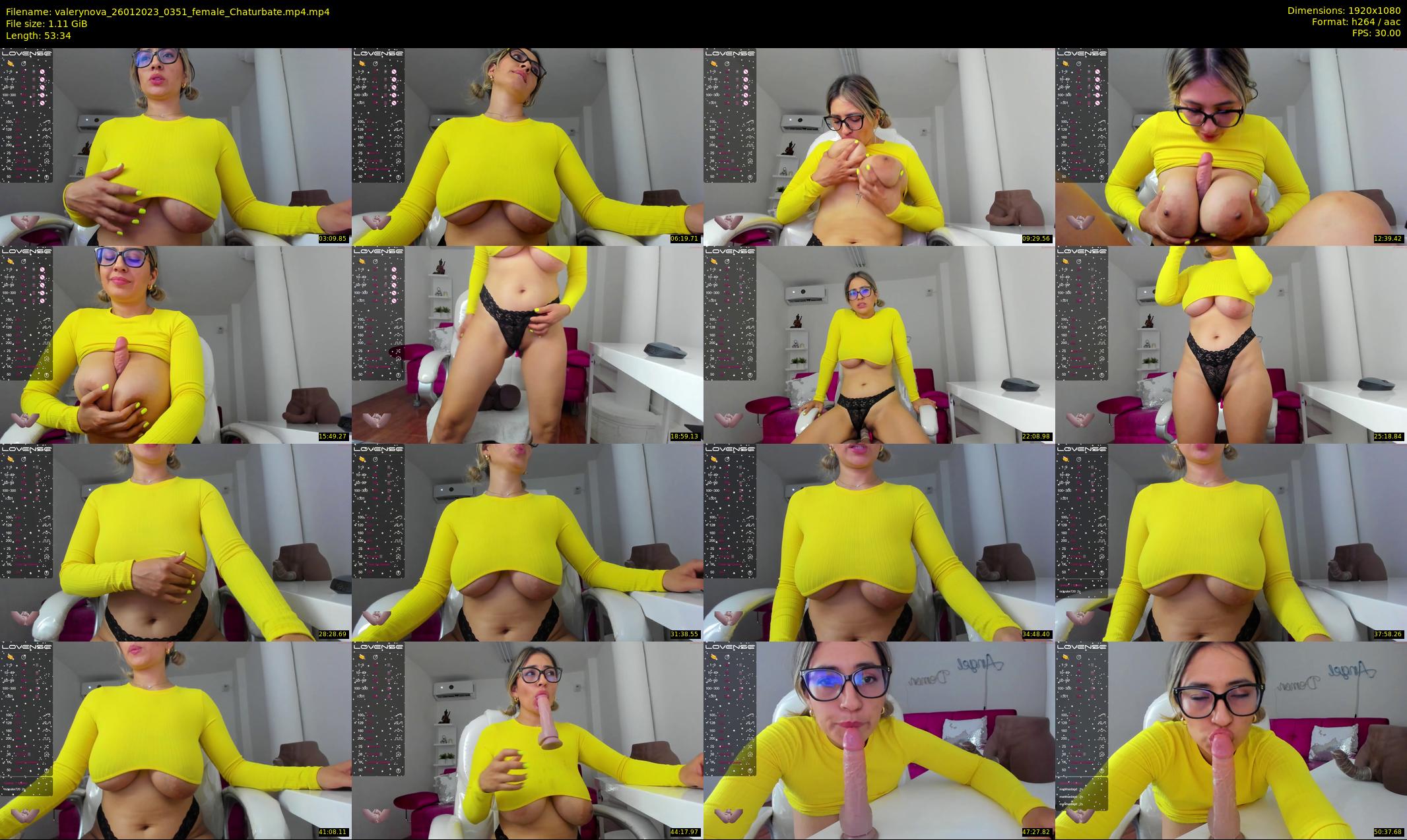 valerynova — 54 minute Chaturbate female cam show recording, 1080p, Jan 26, 2023