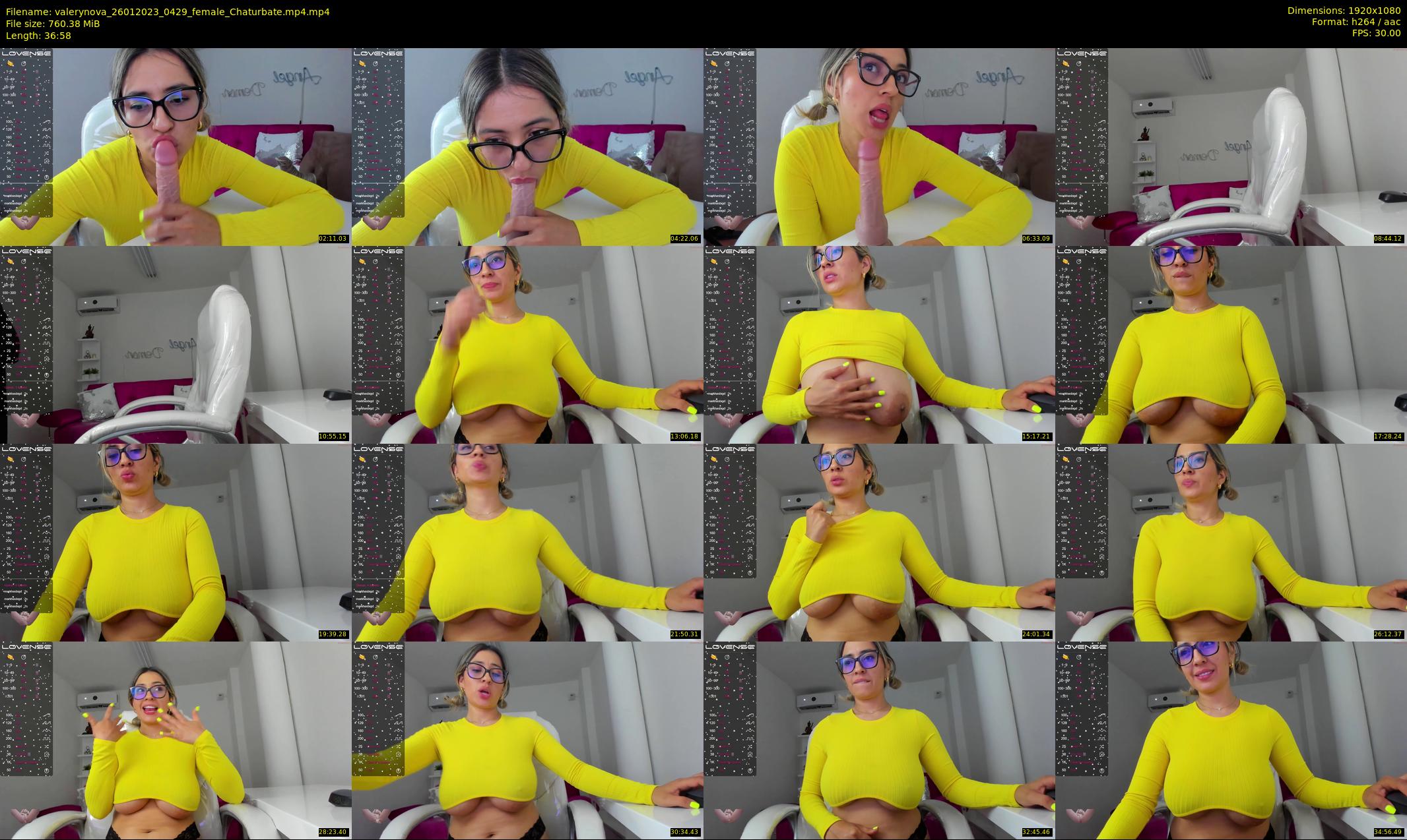 valerynova — 37 minute Chaturbate female cam show recording, 1080p, Jan 26, 2023