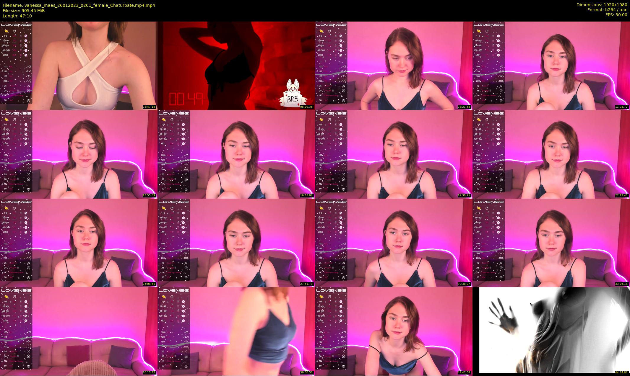 vanessa_maes — 48 minute Chaturbate female cam show recording, 1080p, Jan 26, 2023