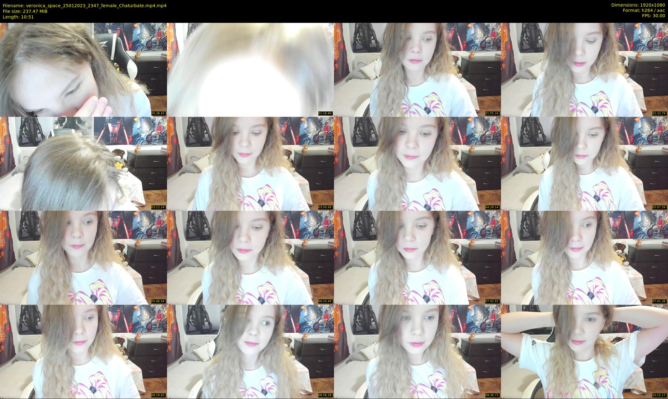 veronica_space — 11 minute Chaturbate female cam show recording, 1080p, Jan 25, 2023