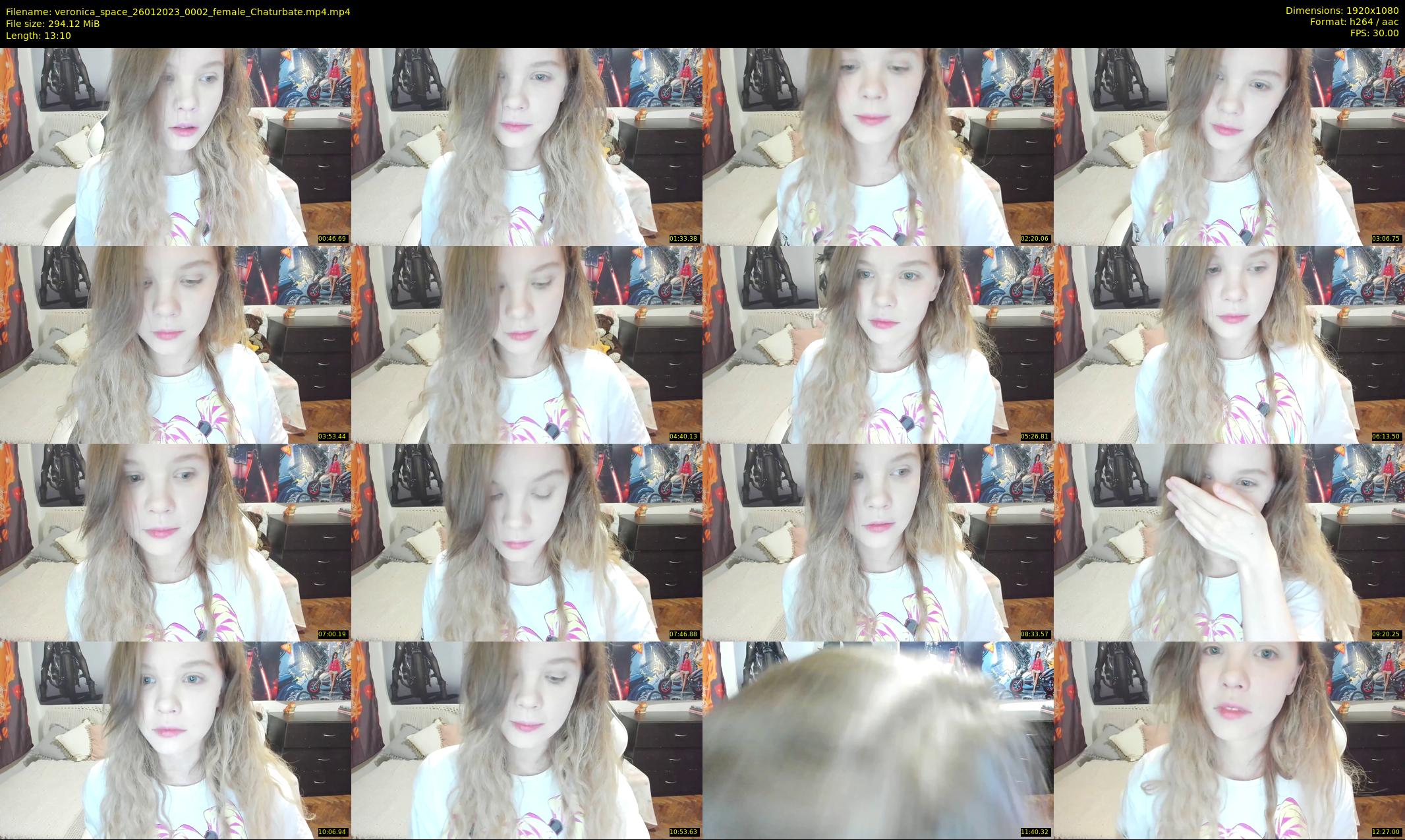 veronica_space — 14 minute Chaturbate female cam show recording, 1080p, Jan 26, 2023