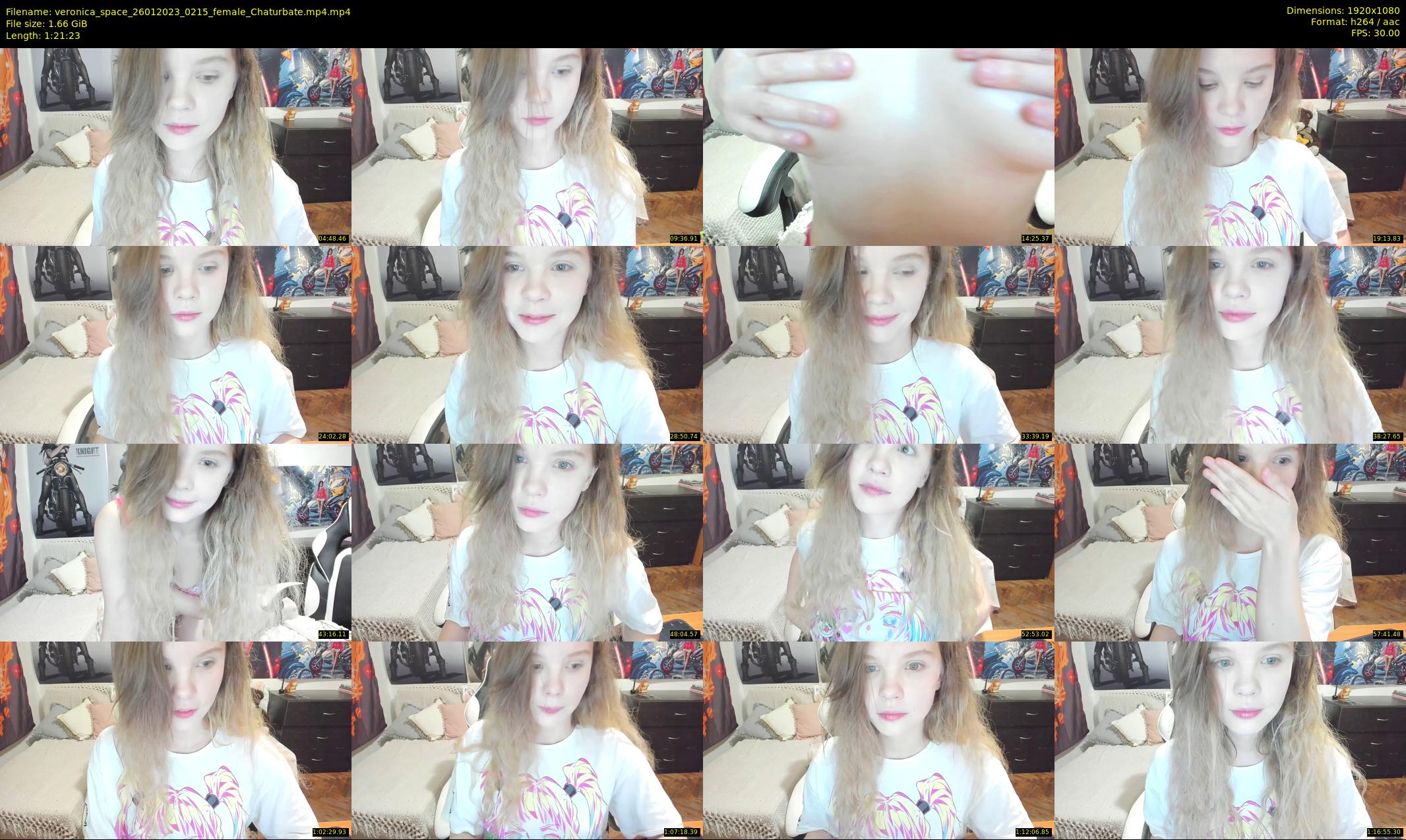 veronica_space — 82 minute Chaturbate female cam show recording, 1080p, Jan 26, 2023
