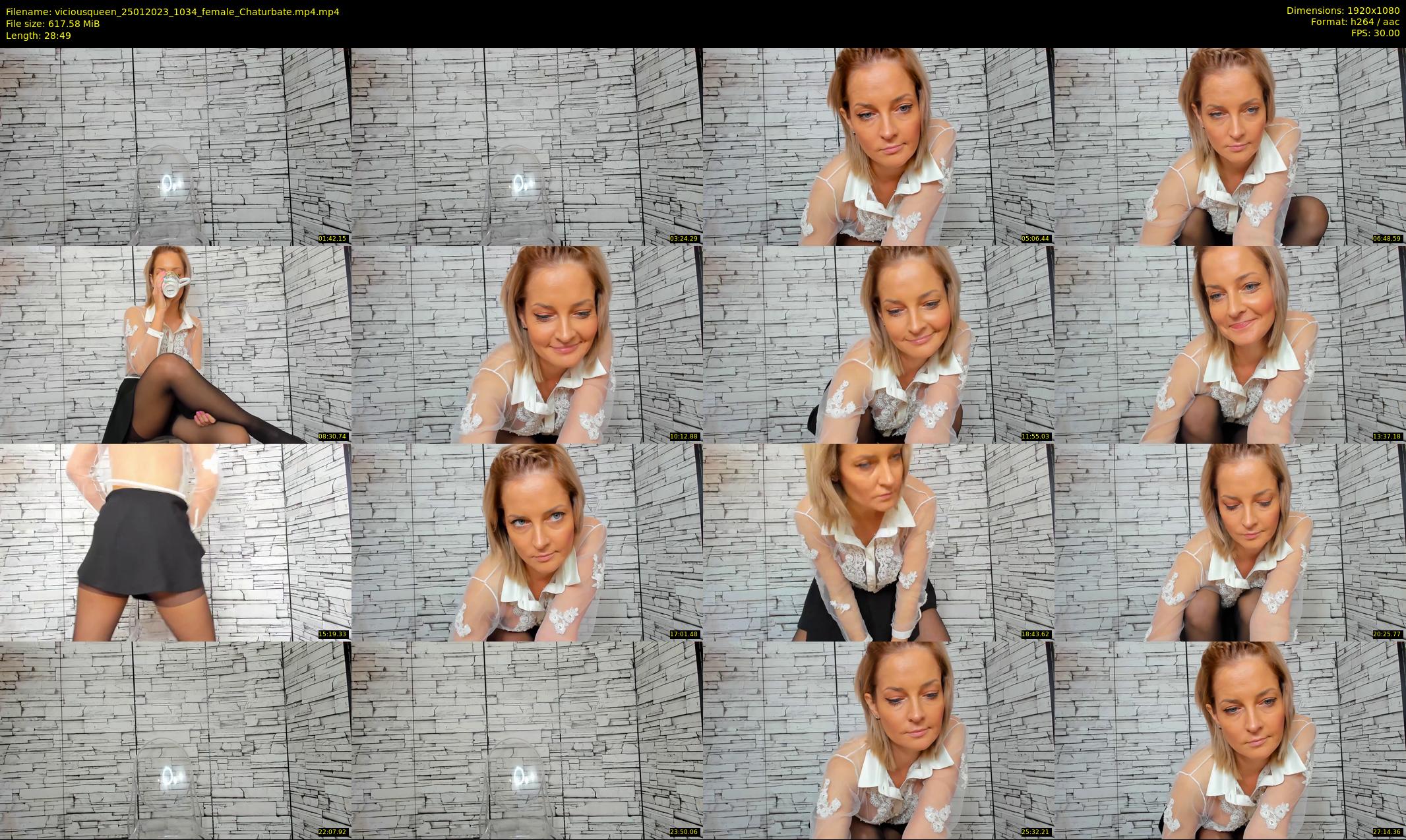 viciousqueen — 29 minute Chaturbate female cam show recording, 1080p, Jan 25, 2023