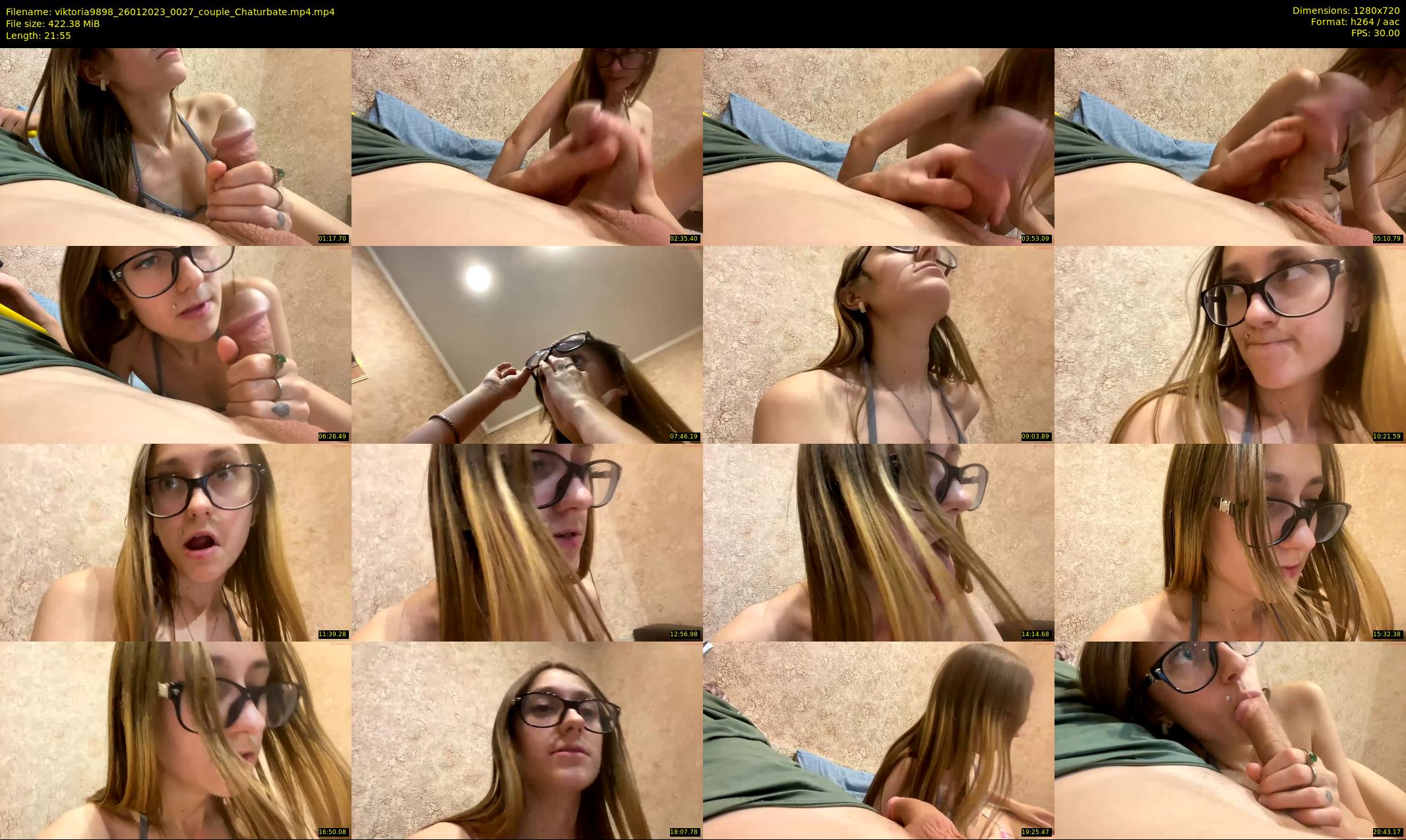 viktoria9898 — 22 minute Chaturbate couple cam show recording, 720p, Jan 26, 2023
