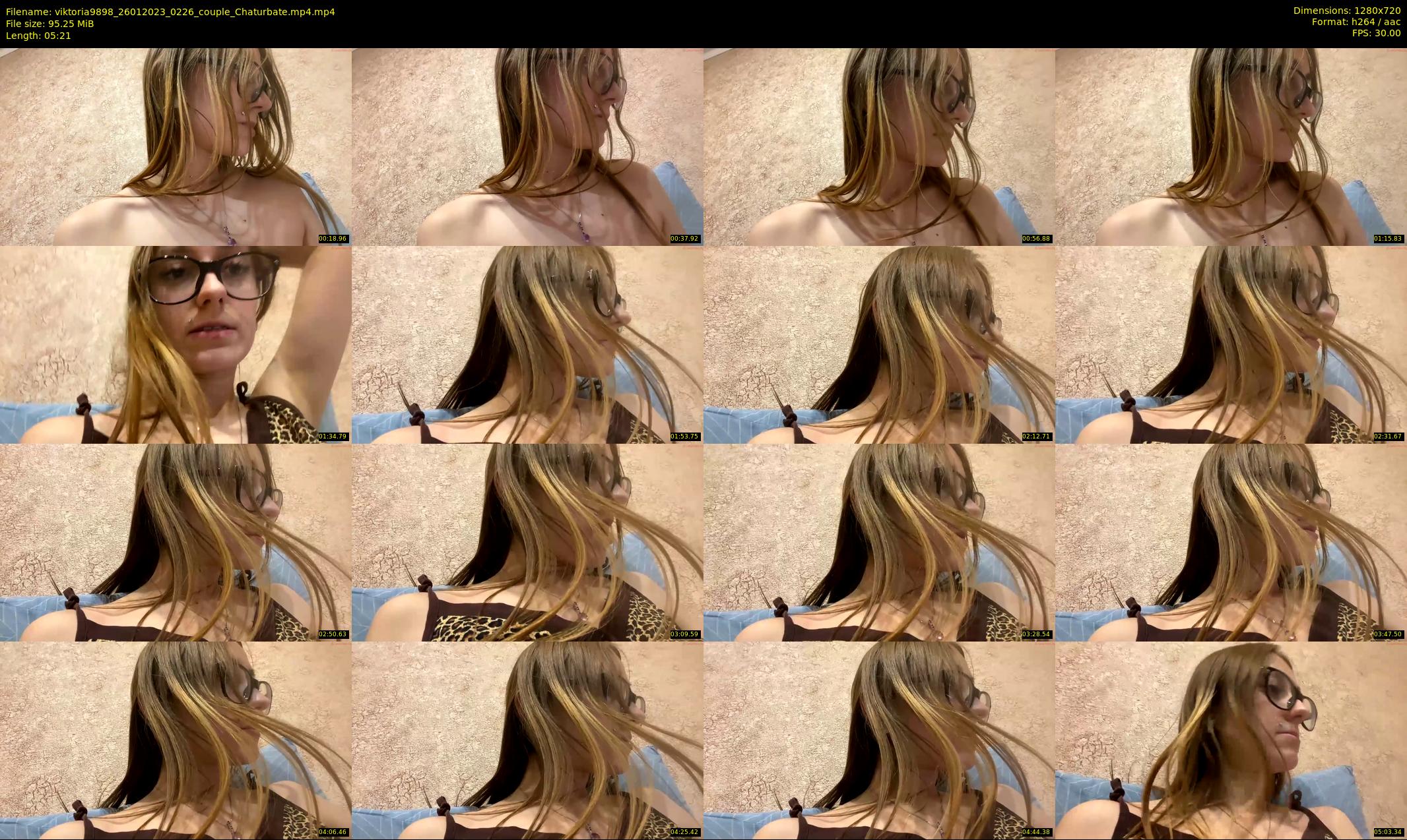 viktoria9898 — 6 minute Chaturbate couple cam show recording, 720p, Jan 26, 2023
