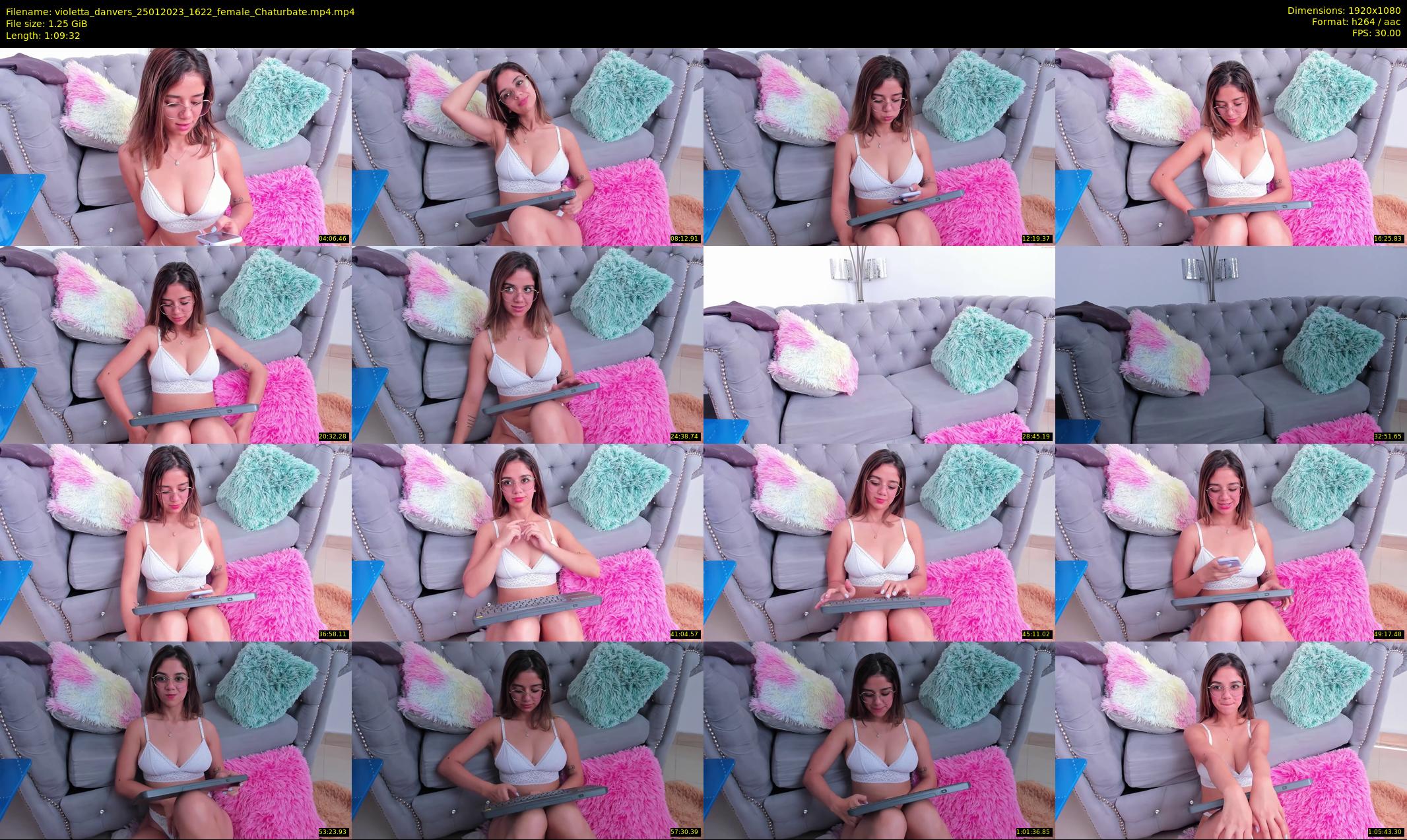 violetta_danvers — 70 minute Chaturbate female cam show recording, 1080p, Jan 25, 2023