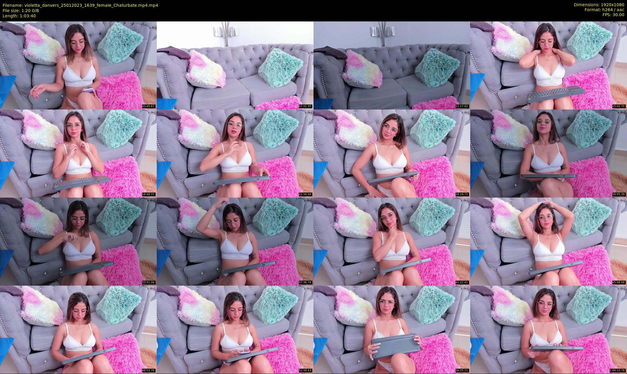 violetta_danvers — 64 minute Chaturbate female cam show recording, 1080p, Jan 25, 2023