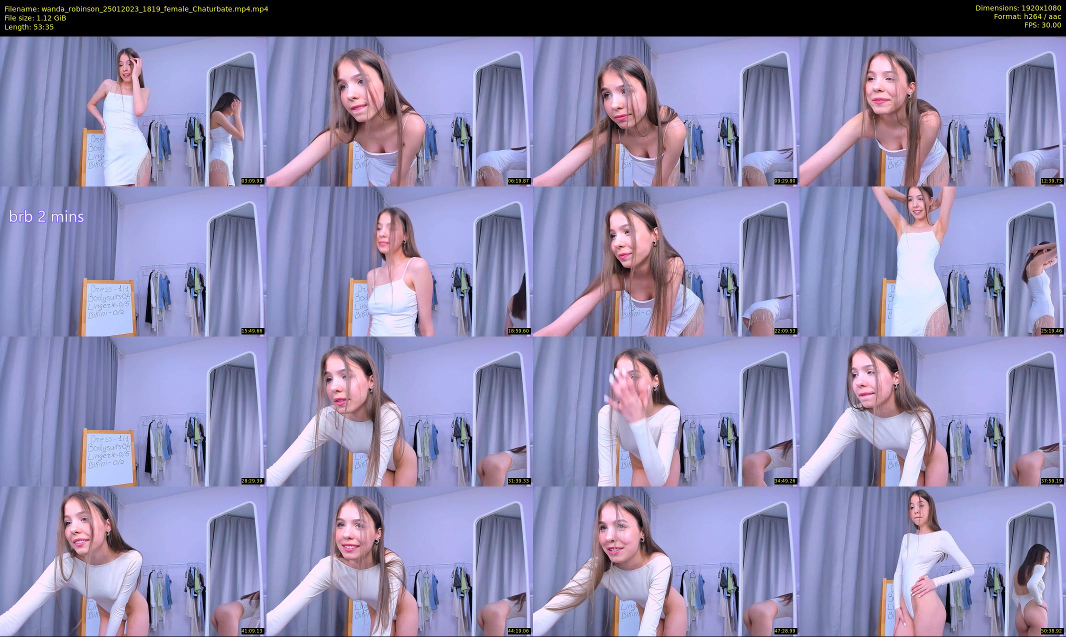 wanda_robinson — 54 minute Chaturbate female cam show recording, 1080p, Jan 25, 2023