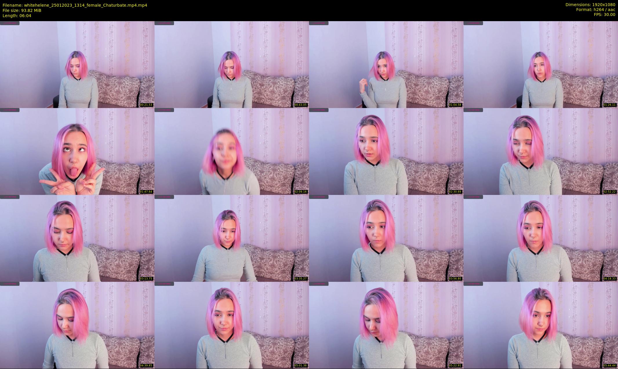 whitehelene — 7 minute Chaturbate female cam show recording, 1080p, Jan 25, 2023