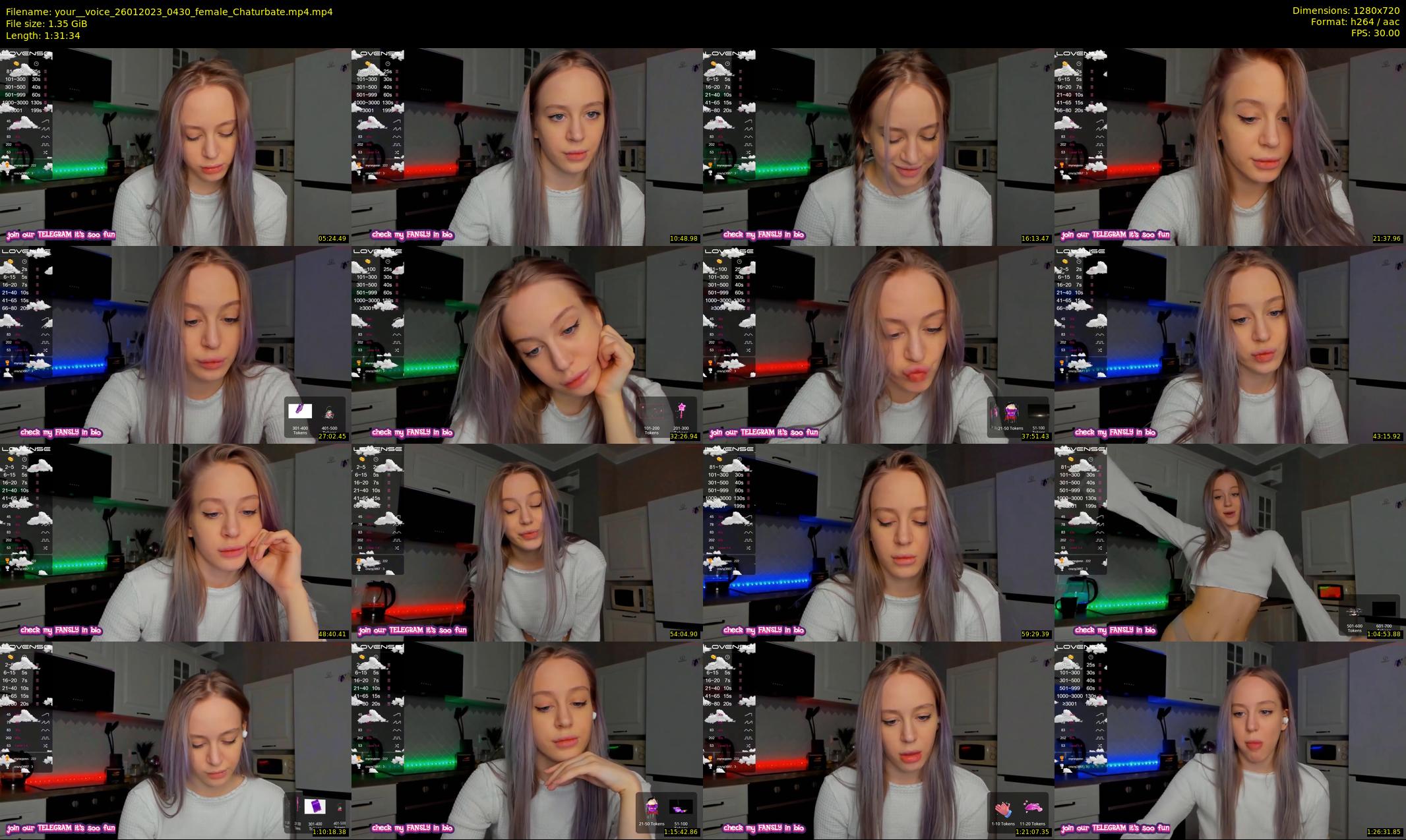 your__voice — 92 minute Chaturbate female cam show recording, 720p, Jan 26, 2023