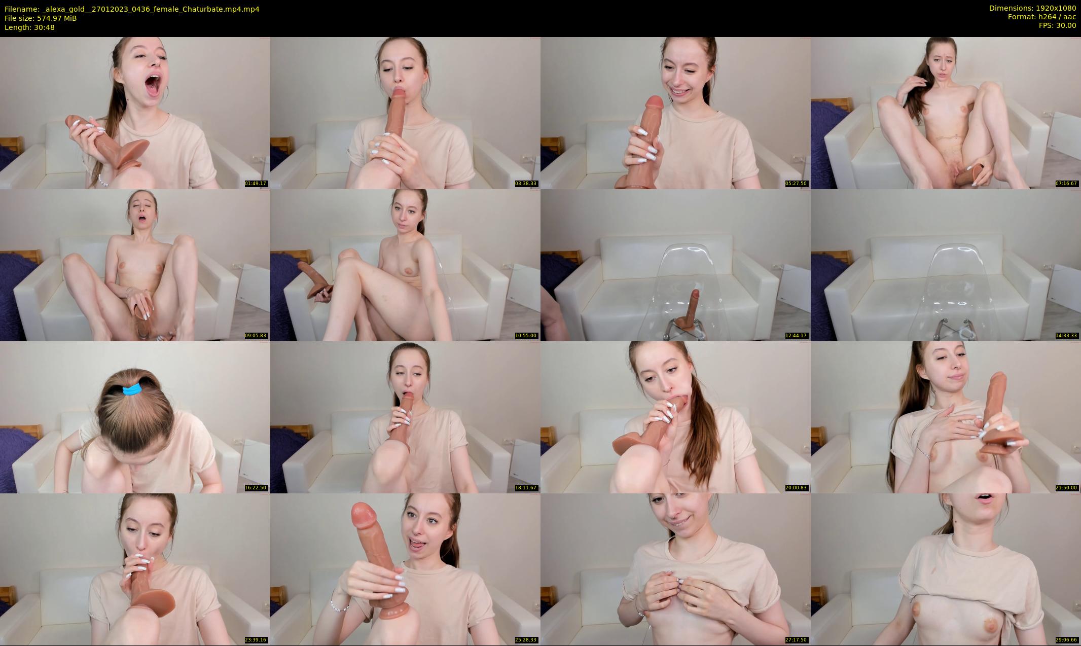 _alexa_gold_ — 31 minute Chaturbate female cam show recording, 1080p, Jan 27, 2023