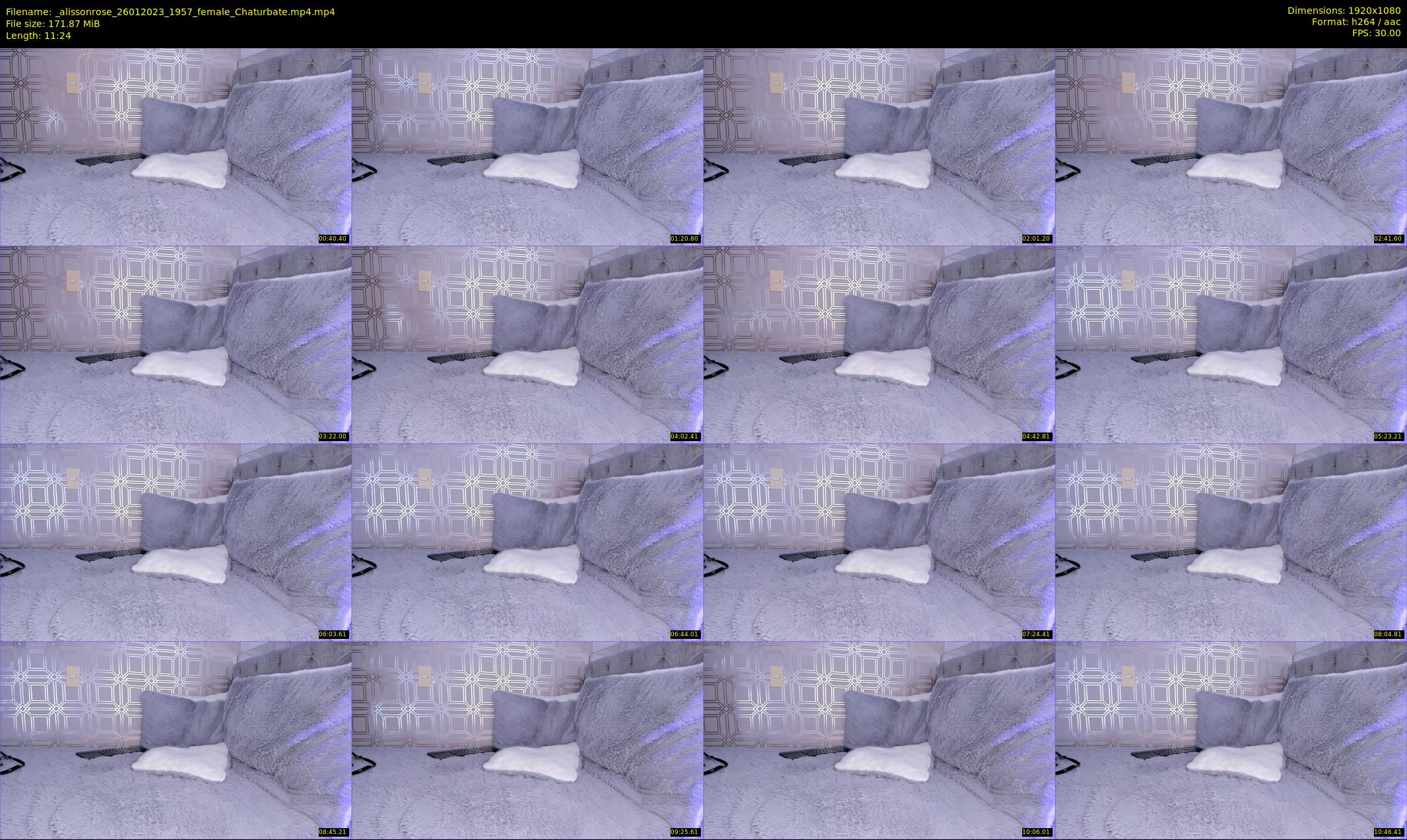 _alissonrose — 12 minute Chaturbate female cam show recording, 1080p, Jan 26, 2023