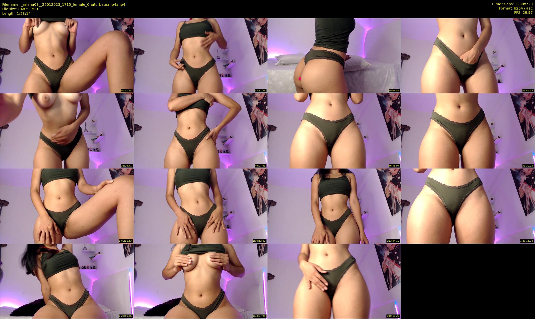 _ariana03_ — 114 minute Chaturbate female cam show recording, 720p, Jan 26, 2023