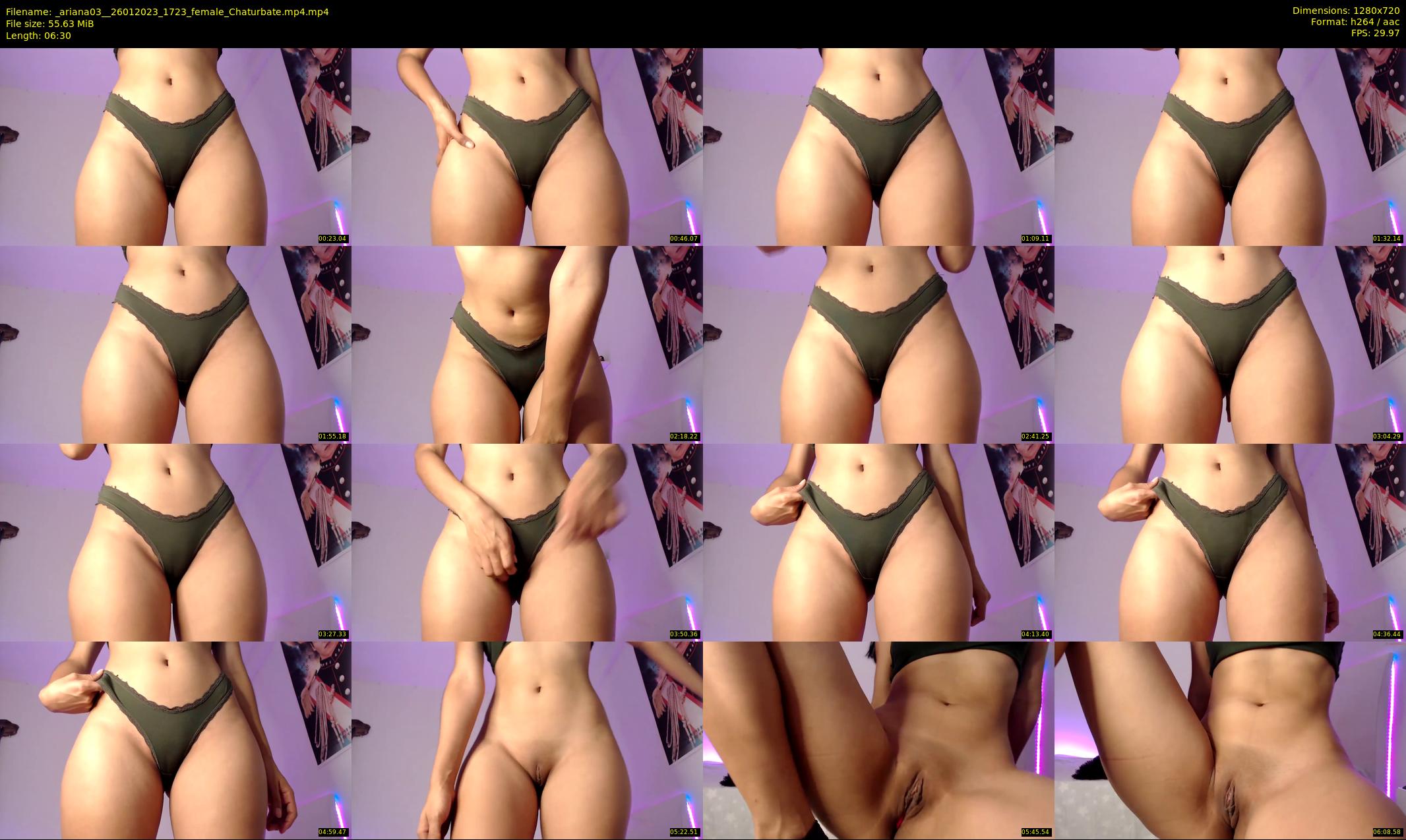 _ariana03_ — 7 minute Chaturbate female cam show recording, 720p, Jan 26, 2023