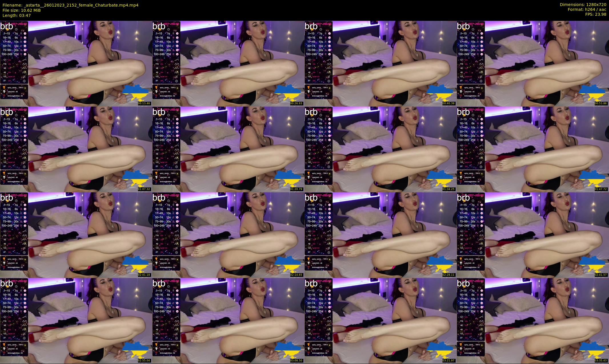 _astarta_ — 4 minute Chaturbate female cam show recording, 720p, Jan 26, 2023