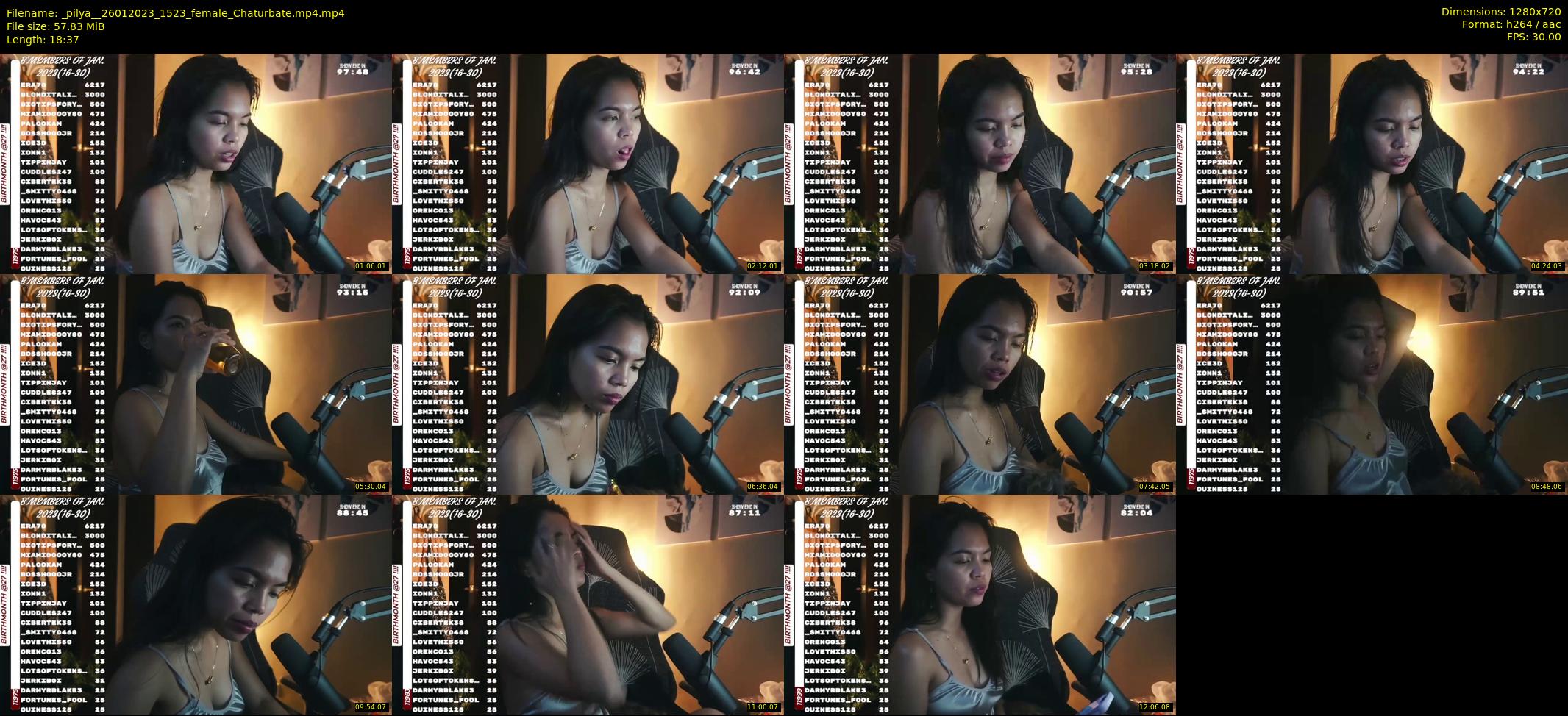 _pilya_ — 19 minute Chaturbate female cam show recording, 720p, Jan 26, 2023