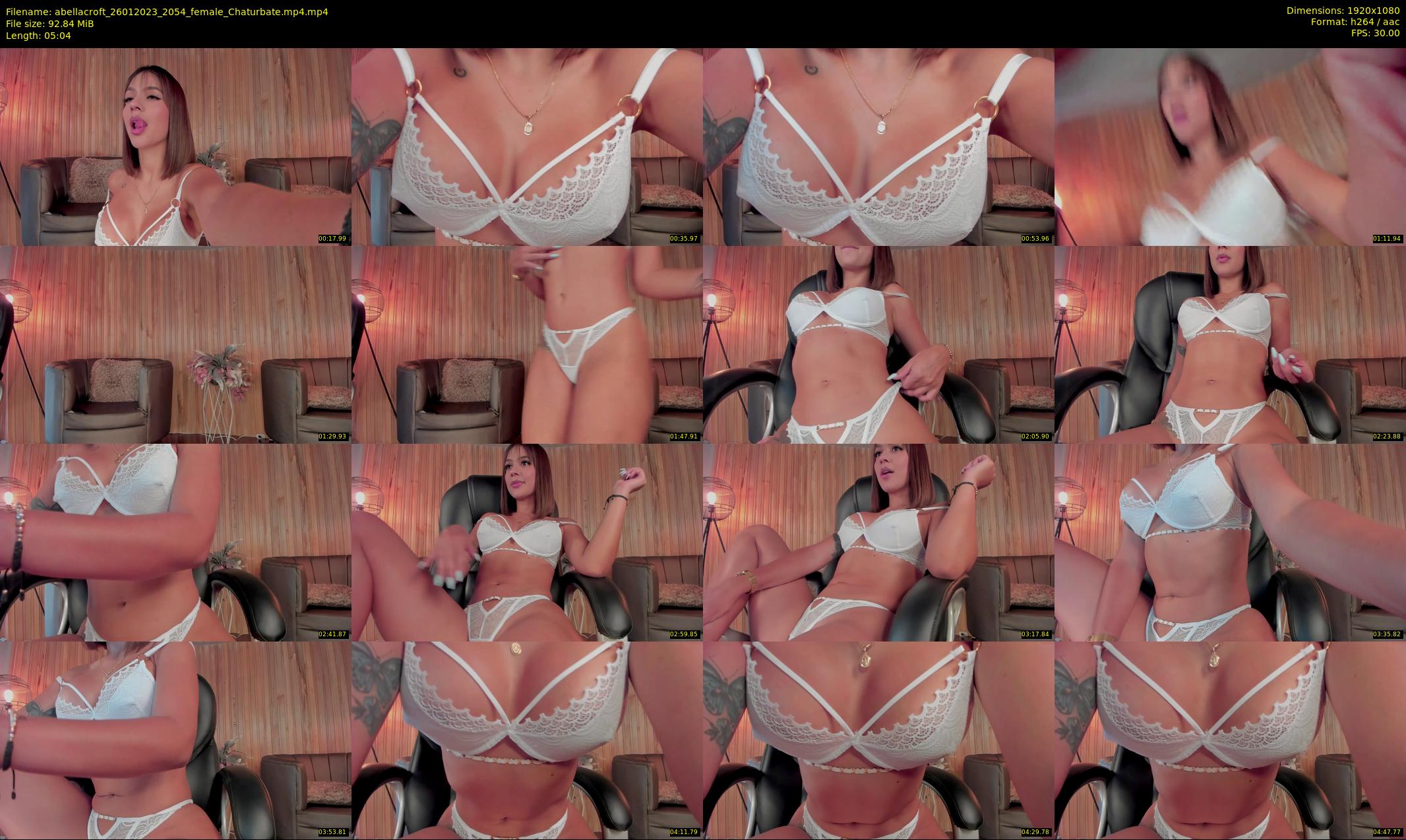 abellacroft — 6 minute Chaturbate female cam show recording, 1080p, Jan 26, 2023