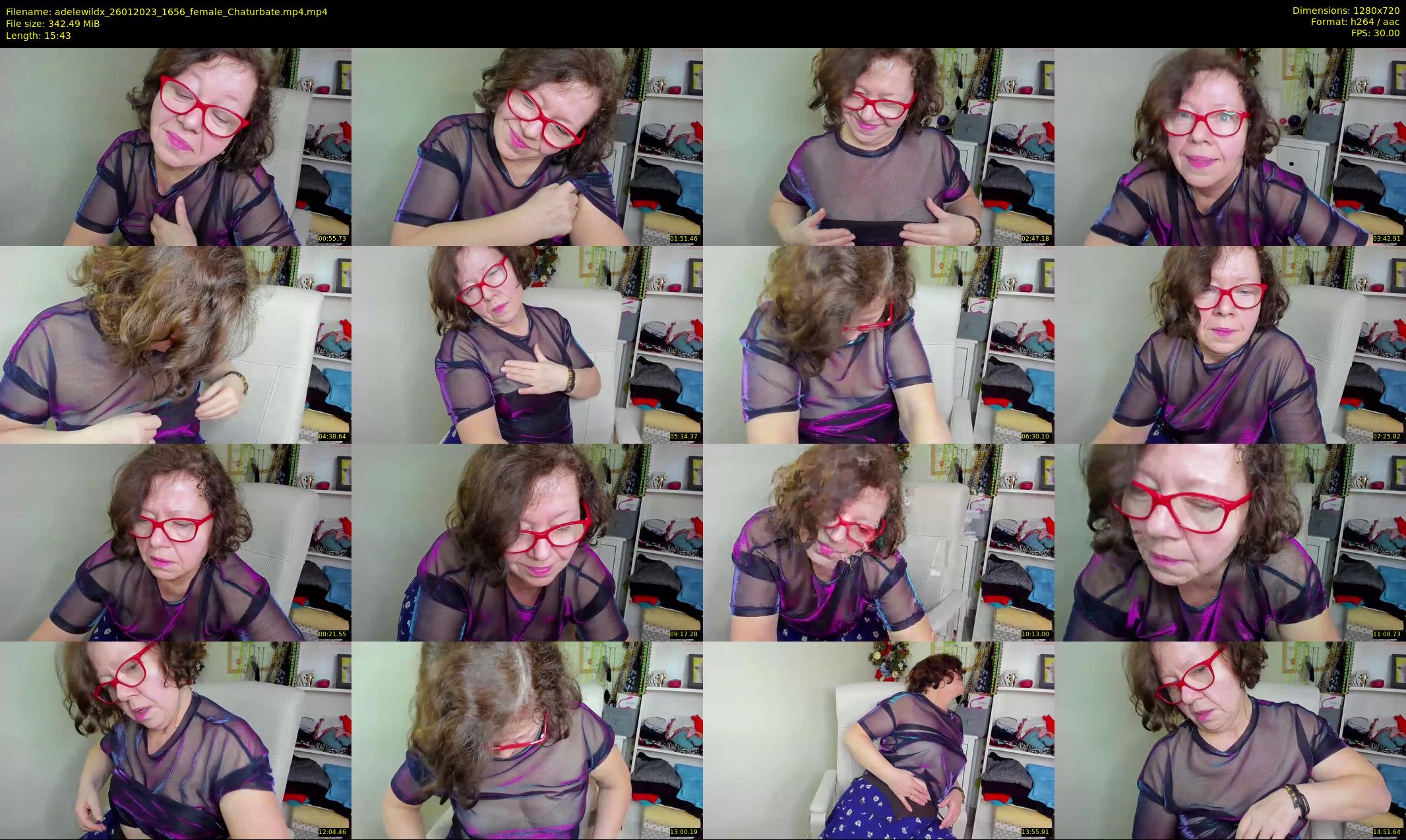 adelewildx — 16 minute Chaturbate female cam show recording, 720p, Jan 26, 2023