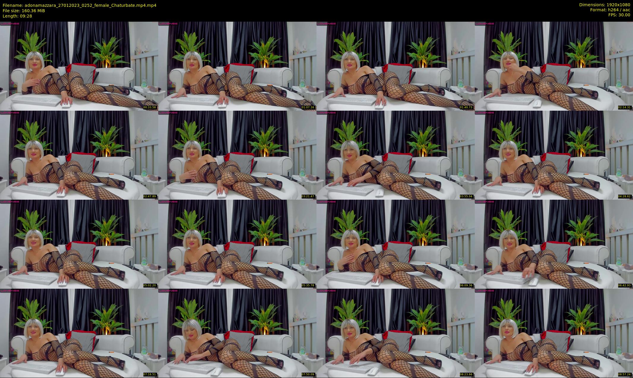 adonamazzara — 10 minute Chaturbate female cam show recording, 1080p, Jan 27, 2023