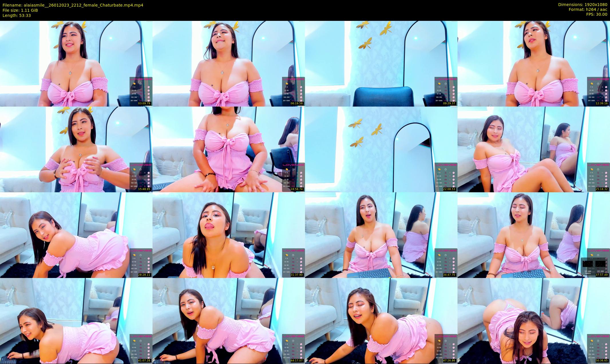 alaiasmile_ — 54 minute Chaturbate female cam show recording, 1080p, Jan 26, 2023