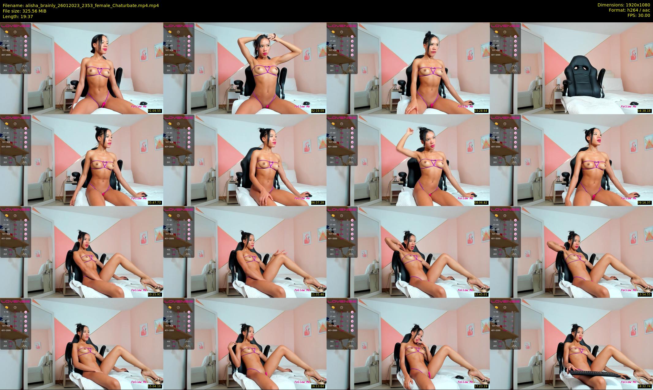 alisha_brainly — 20 minute Chaturbate female cam show recording, 1080p, Jan 26, 2023
