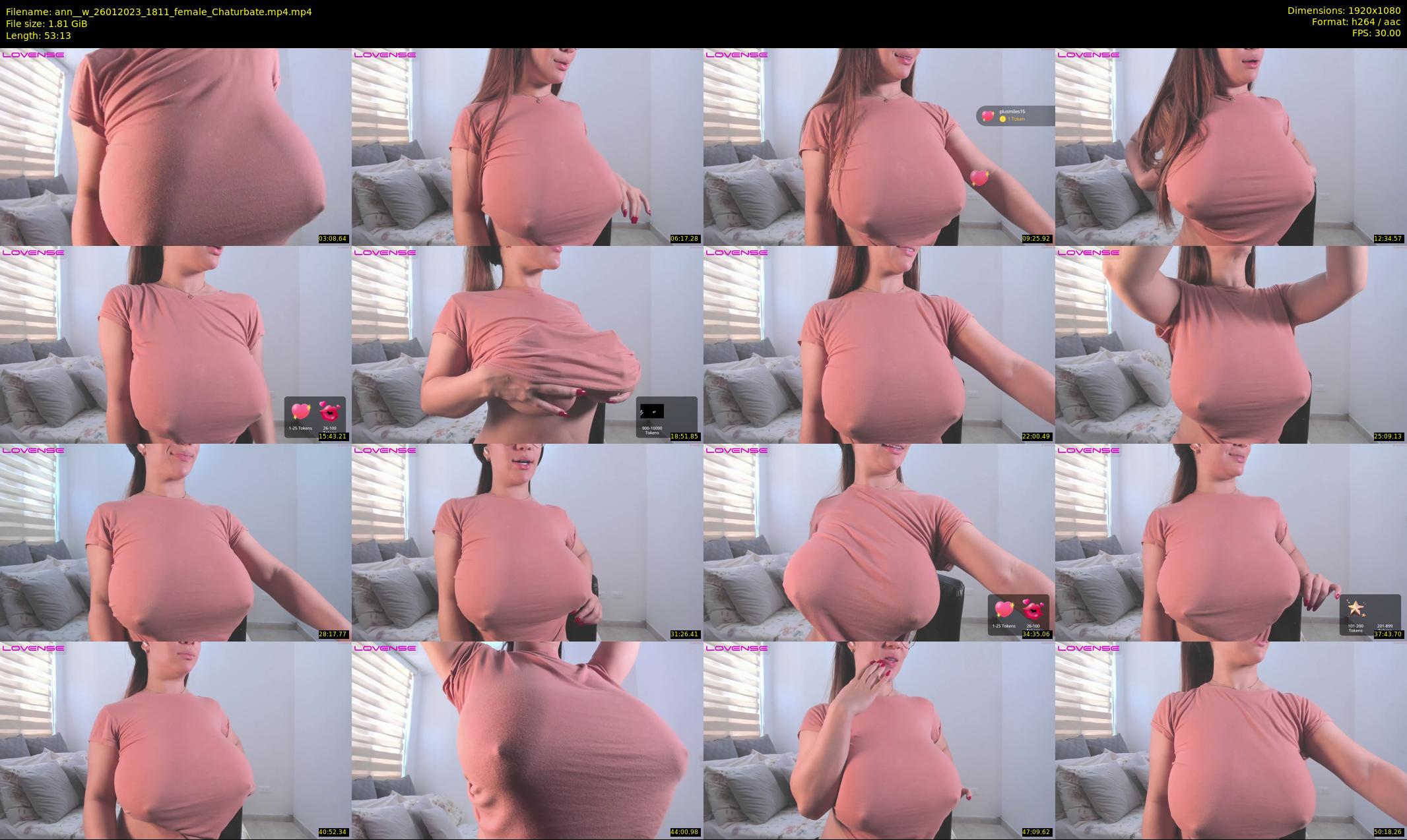 ann__w — 54 minute Chaturbate female cam show recording, 1080p, Jan 26, 2023