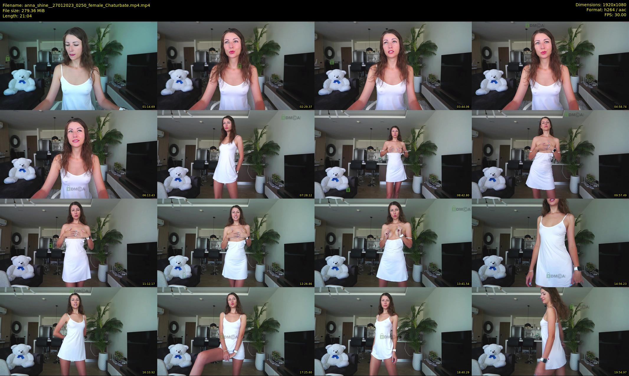 anna_shine_ — 22 minute Chaturbate female cam show recording, 1080p, Jan 27, 2023