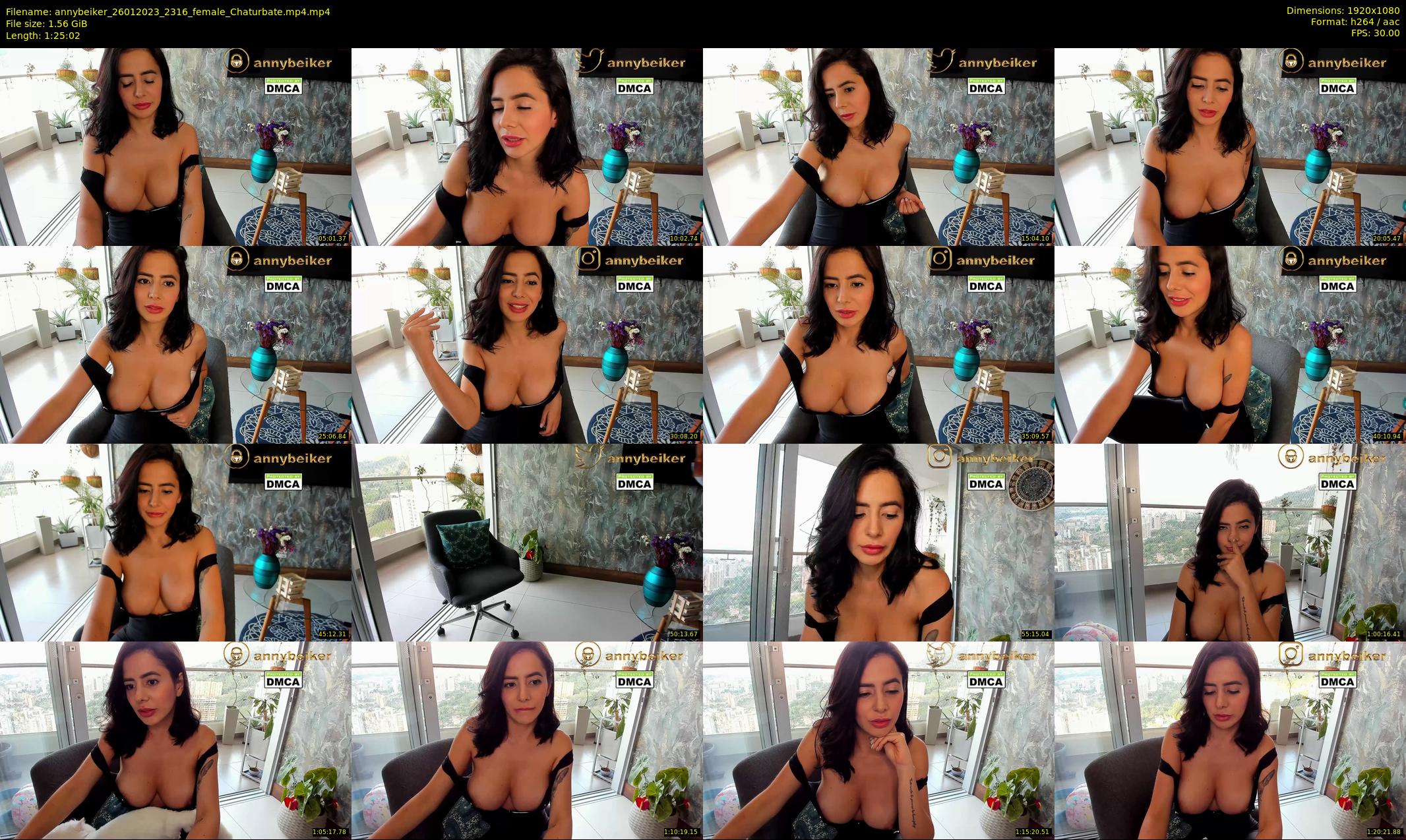 annybeiker — 86 minute Chaturbate female cam show recording, 1080p, Jan 26, 2023