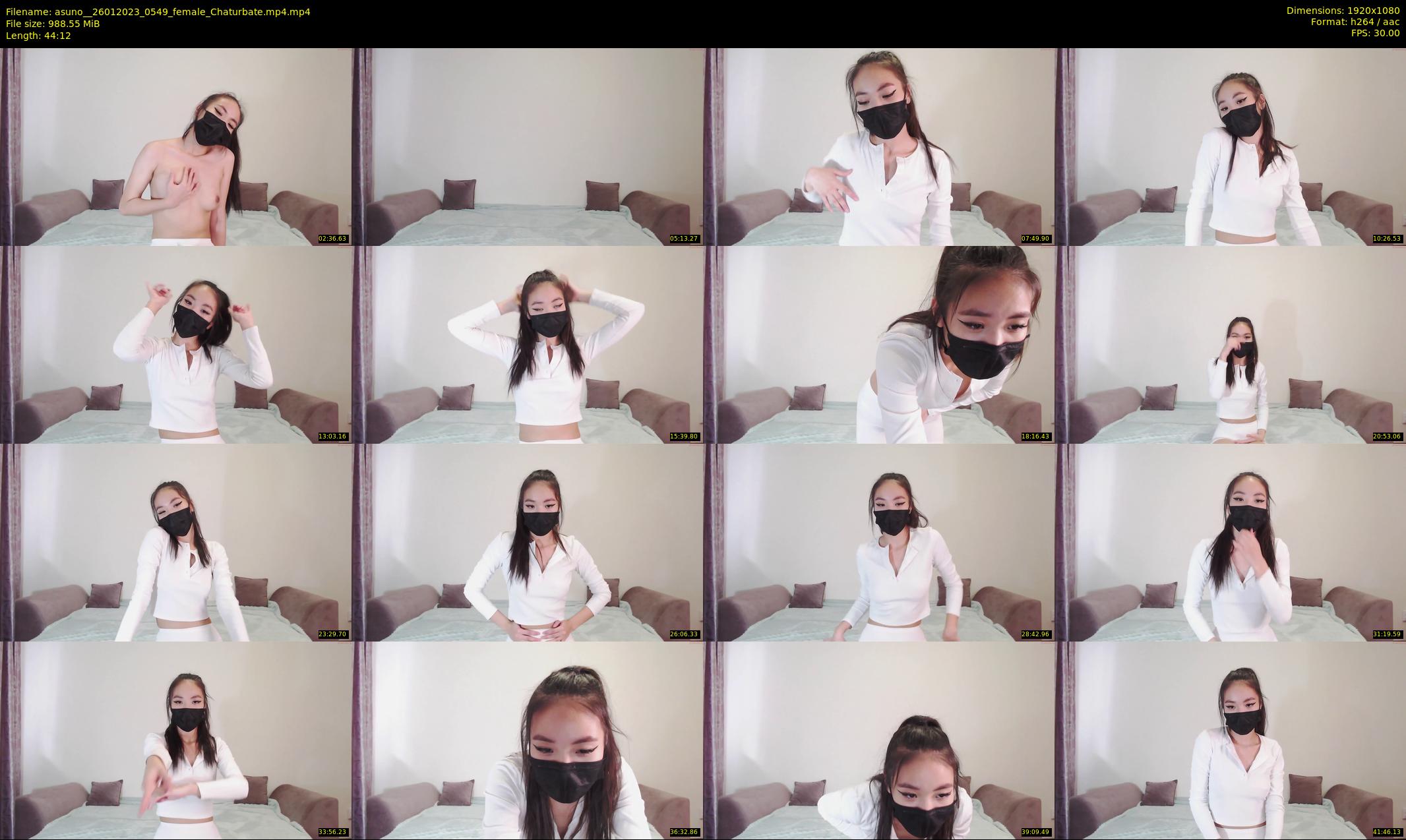 asuno_ — 45 minute Chaturbate female cam show recording, 1080p, Jan 26, 2023