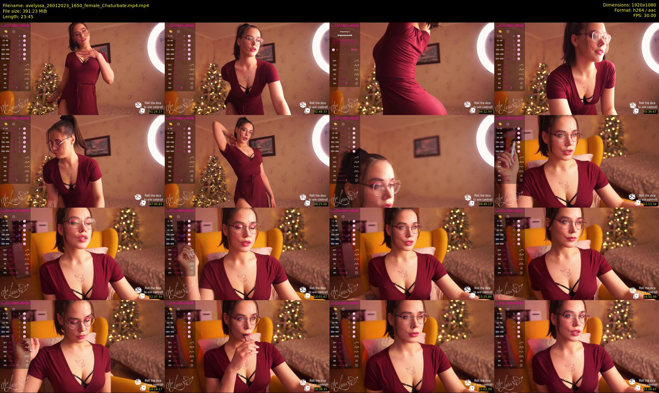 avelyssa — 24 minute Chaturbate female cam show recording, 1080p, Jan 26, 2023