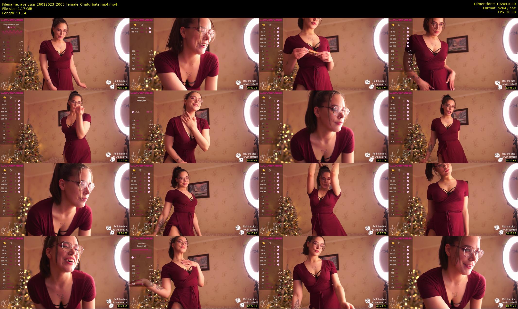 avelyssa — 52 minute Chaturbate female cam show recording, 1080p, Jan 26, 2023