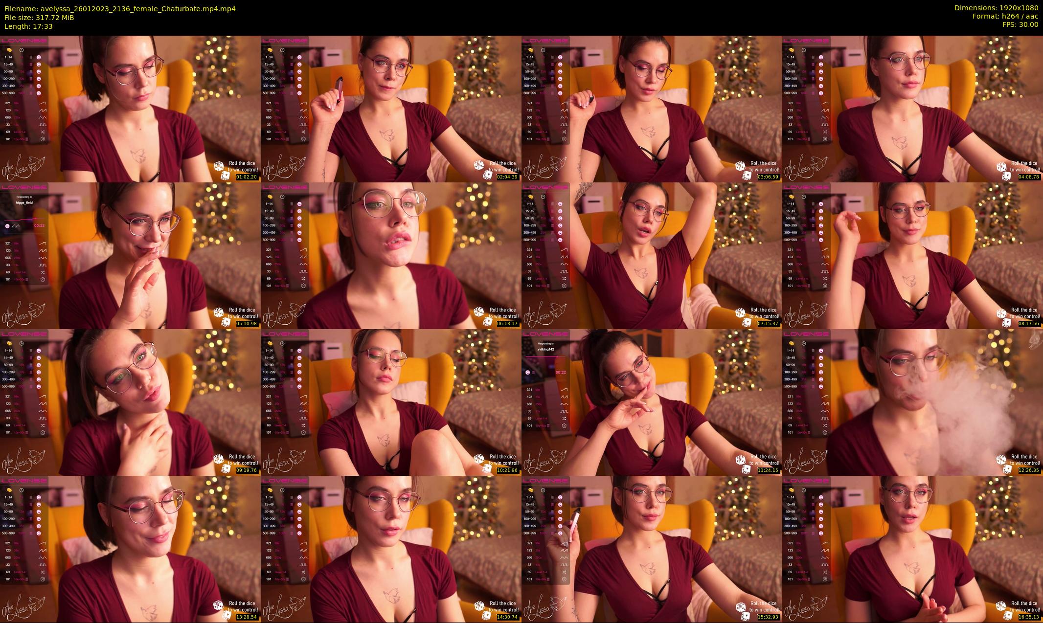 avelyssa — 18 minute Chaturbate female cam show recording, 1080p, Jan 26, 2023