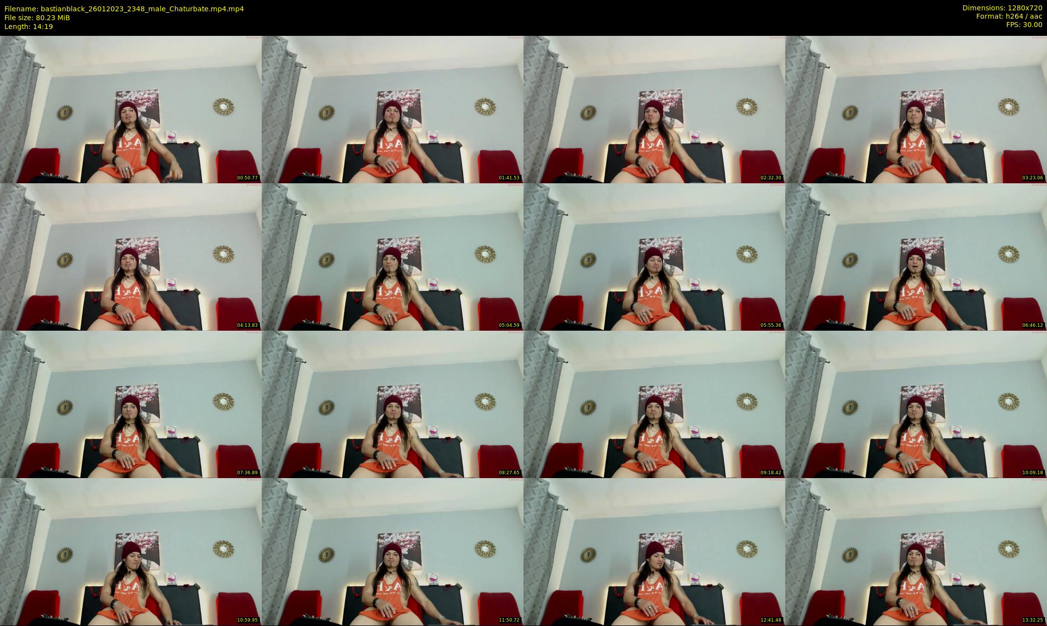 bastianblack — 15 minute Chaturbate male cam show recording, 720p, Jan 26, 2023