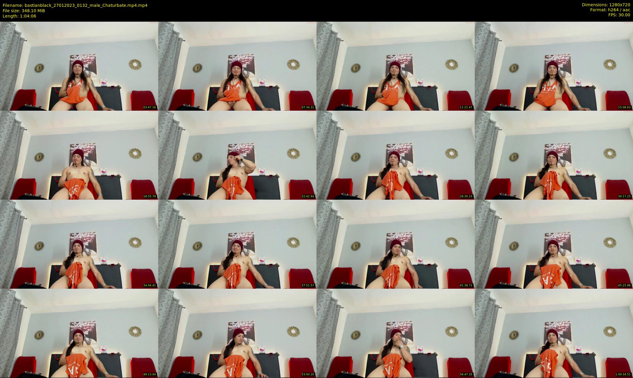 bastianblack — 65 minute Chaturbate male cam show recording, 720p, Jan 27, 2023