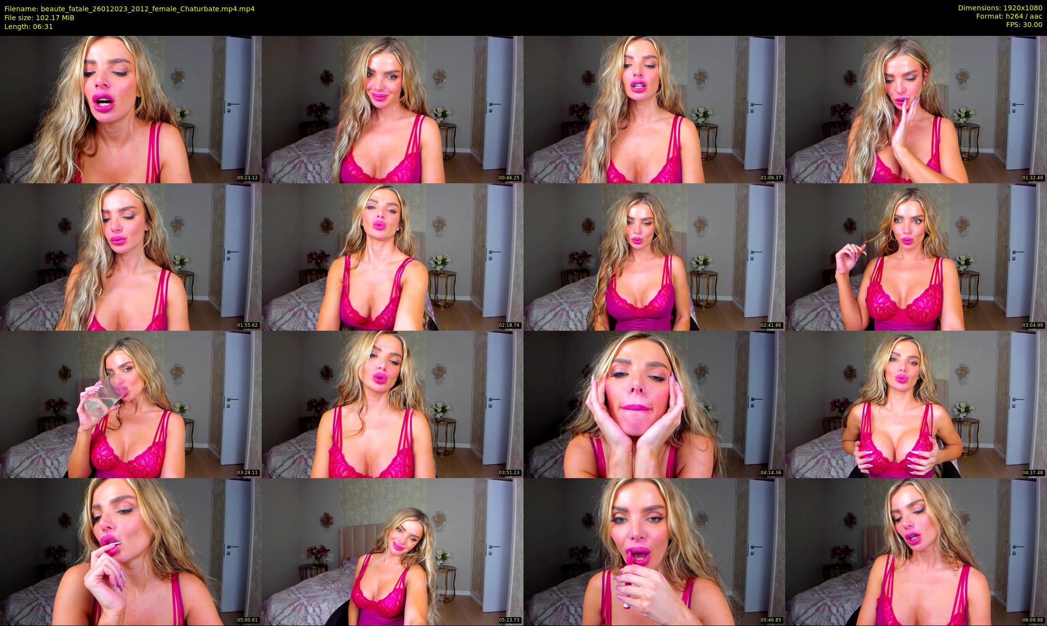 beaute_fatale — 7 minute Chaturbate female cam show recording, 1080p, Jan 26, 2023