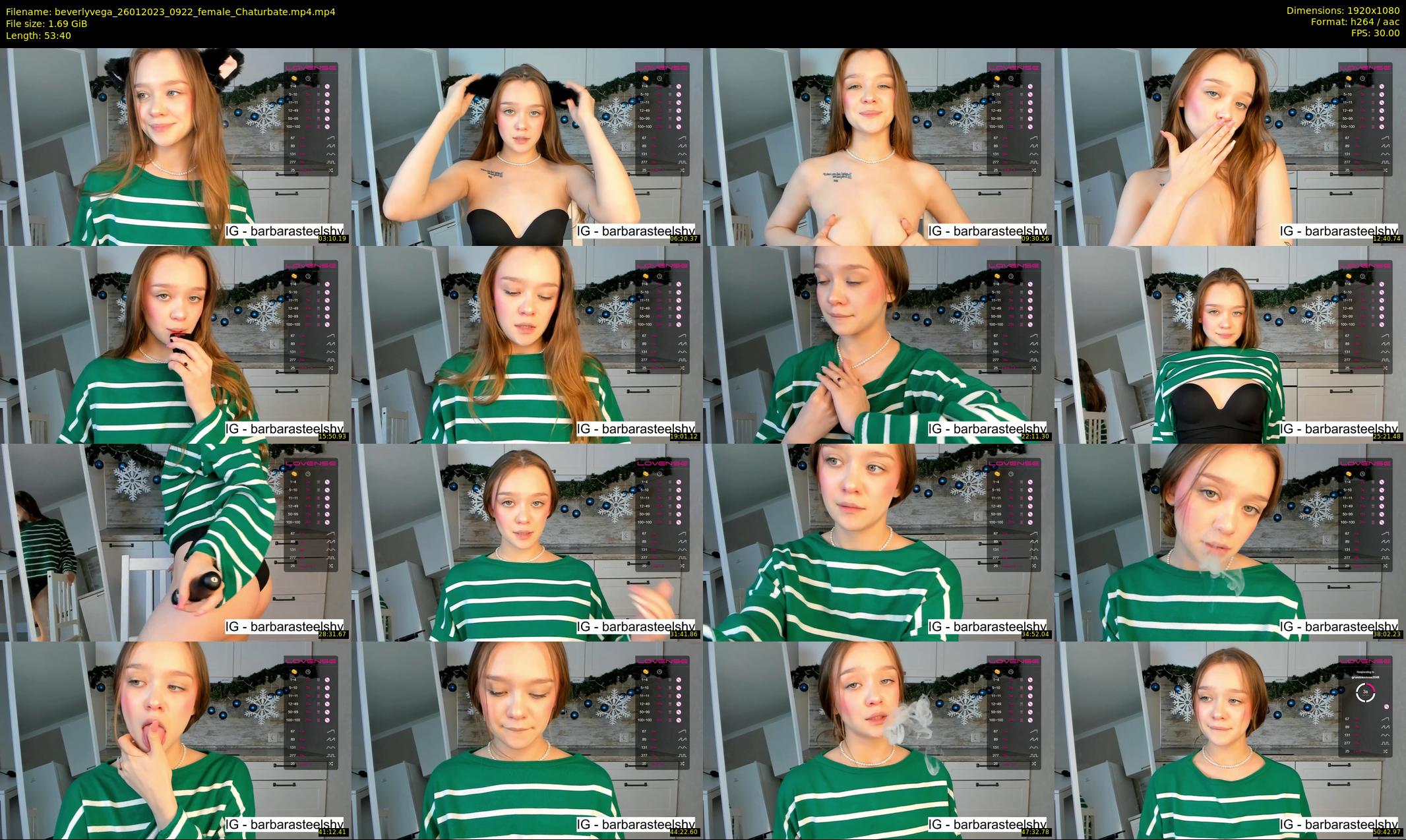 beverlyvega — 54 minute Chaturbate couple cam show recording, 1080p, Jan 26, 2023